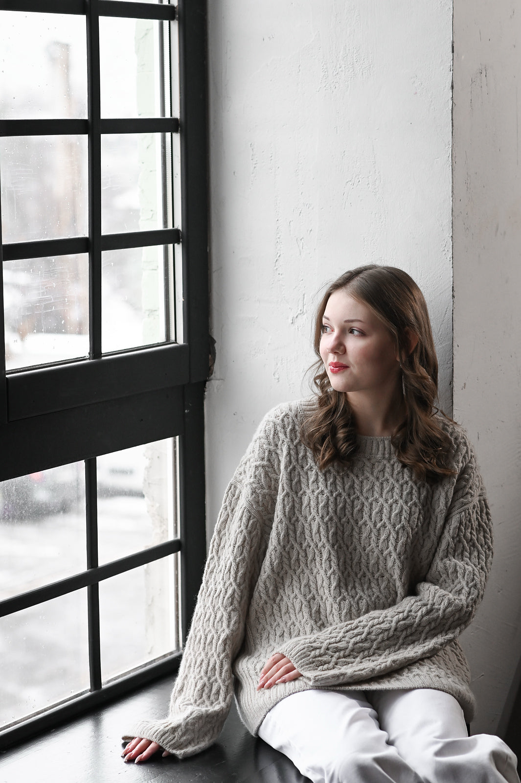 Опис вʼязання Vinca Sweater