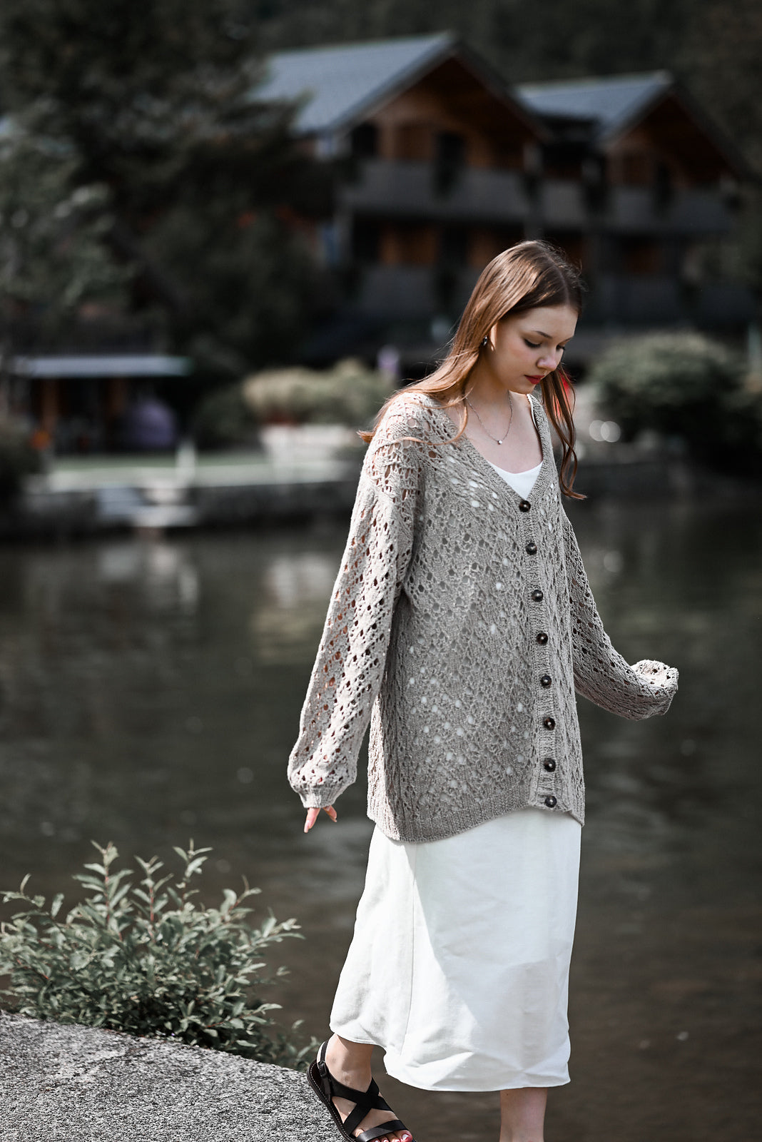 Опис вʼязання Mandry Cardigan