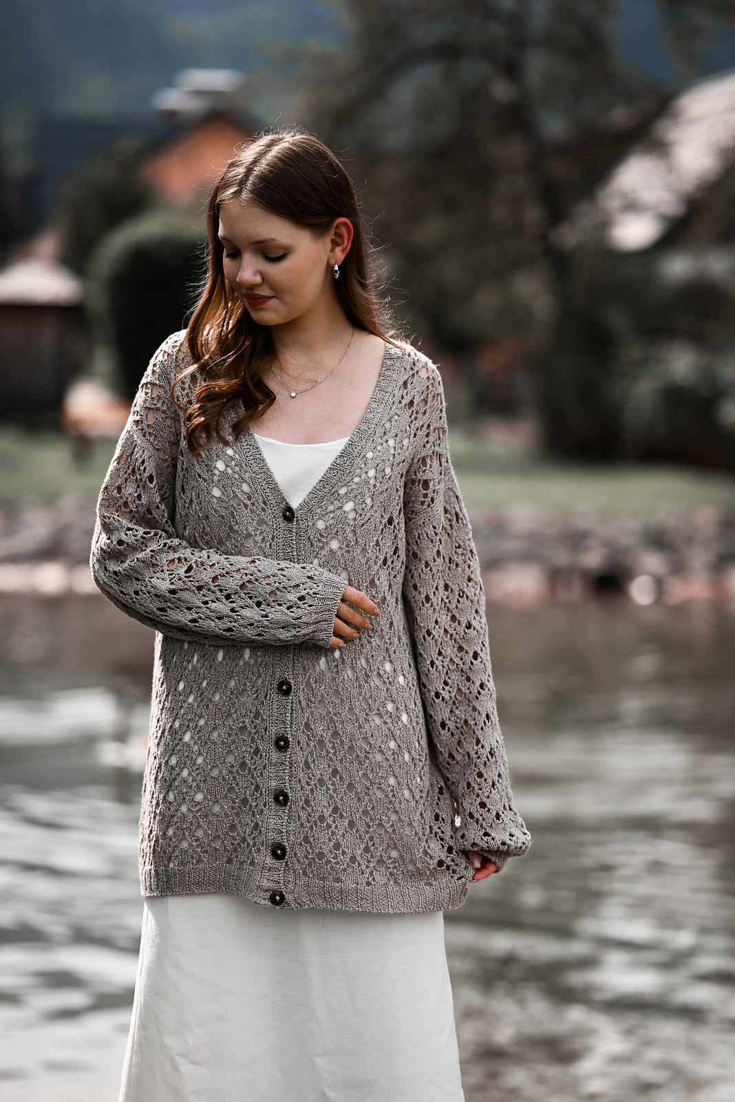 Опис вʼязання Mandry Cardigan