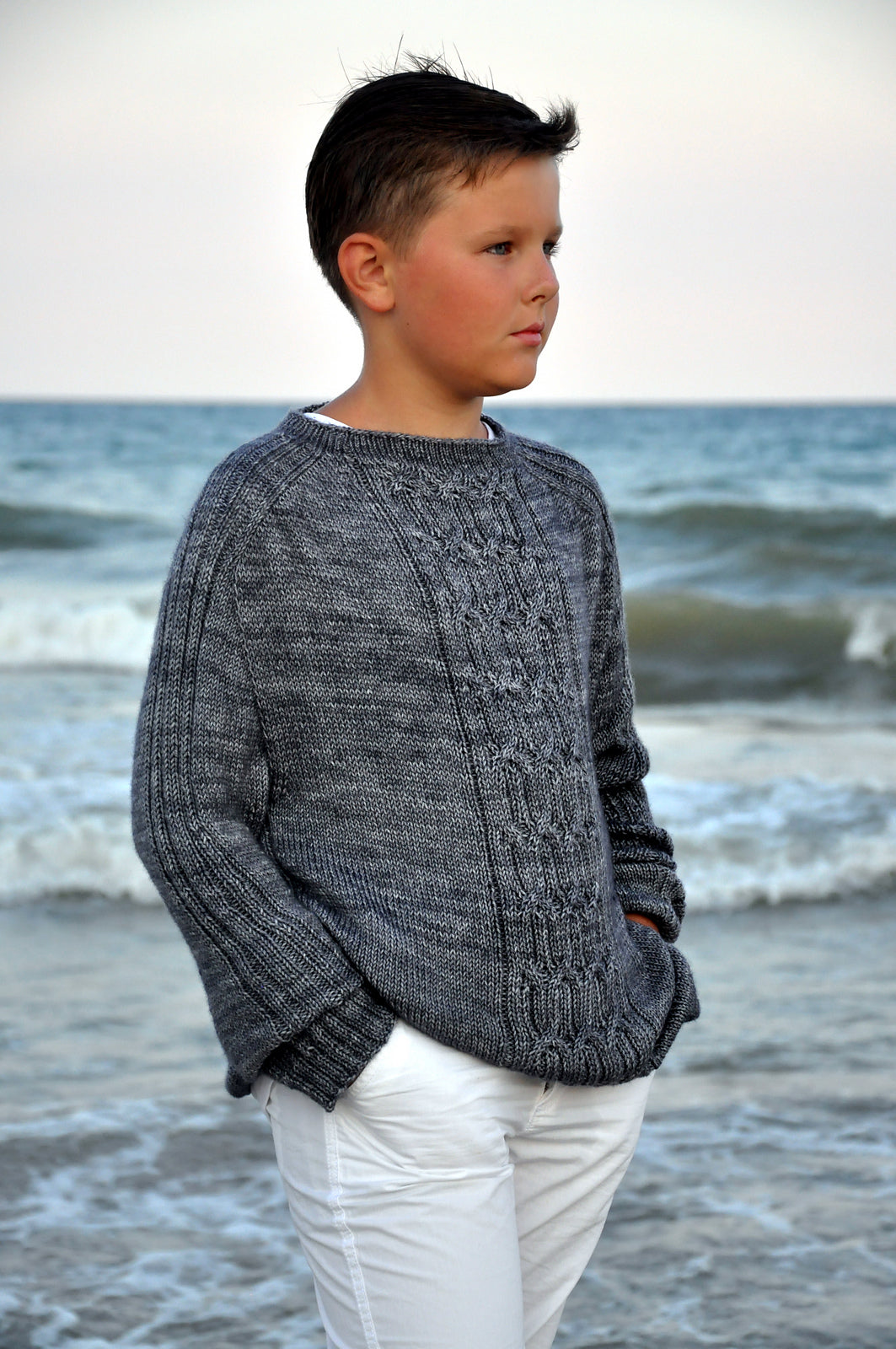 Опис вʼязання Gossamer Sweater