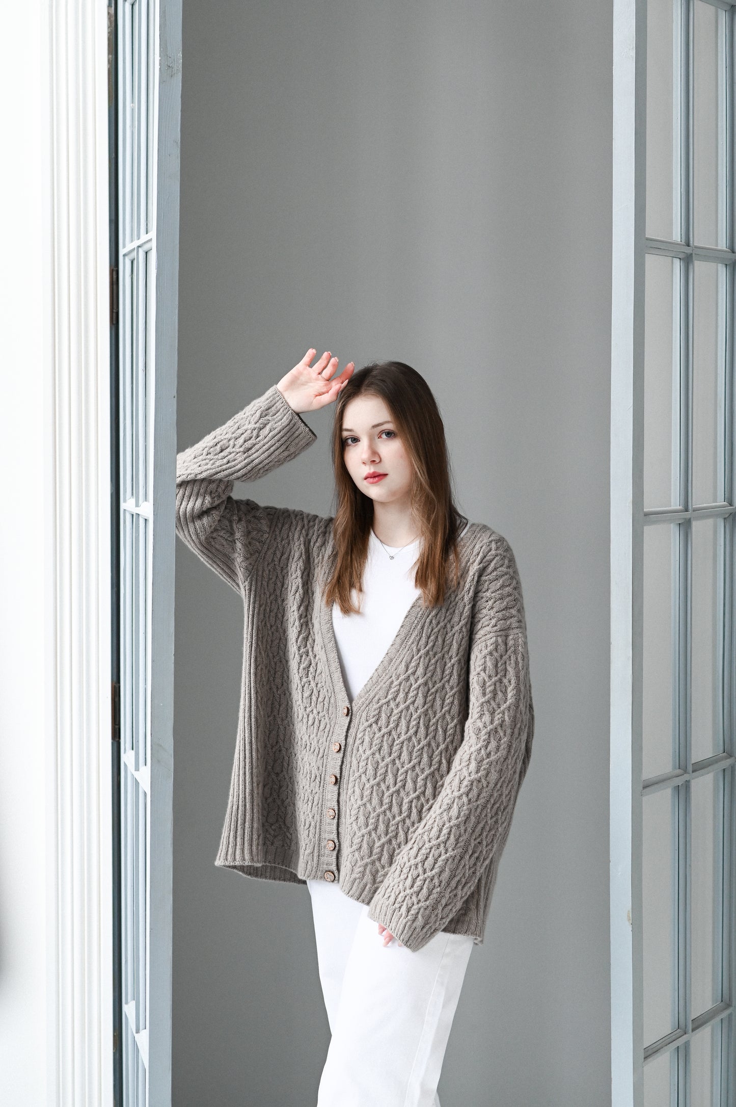 Опис вʼязання Vinca Cardigan