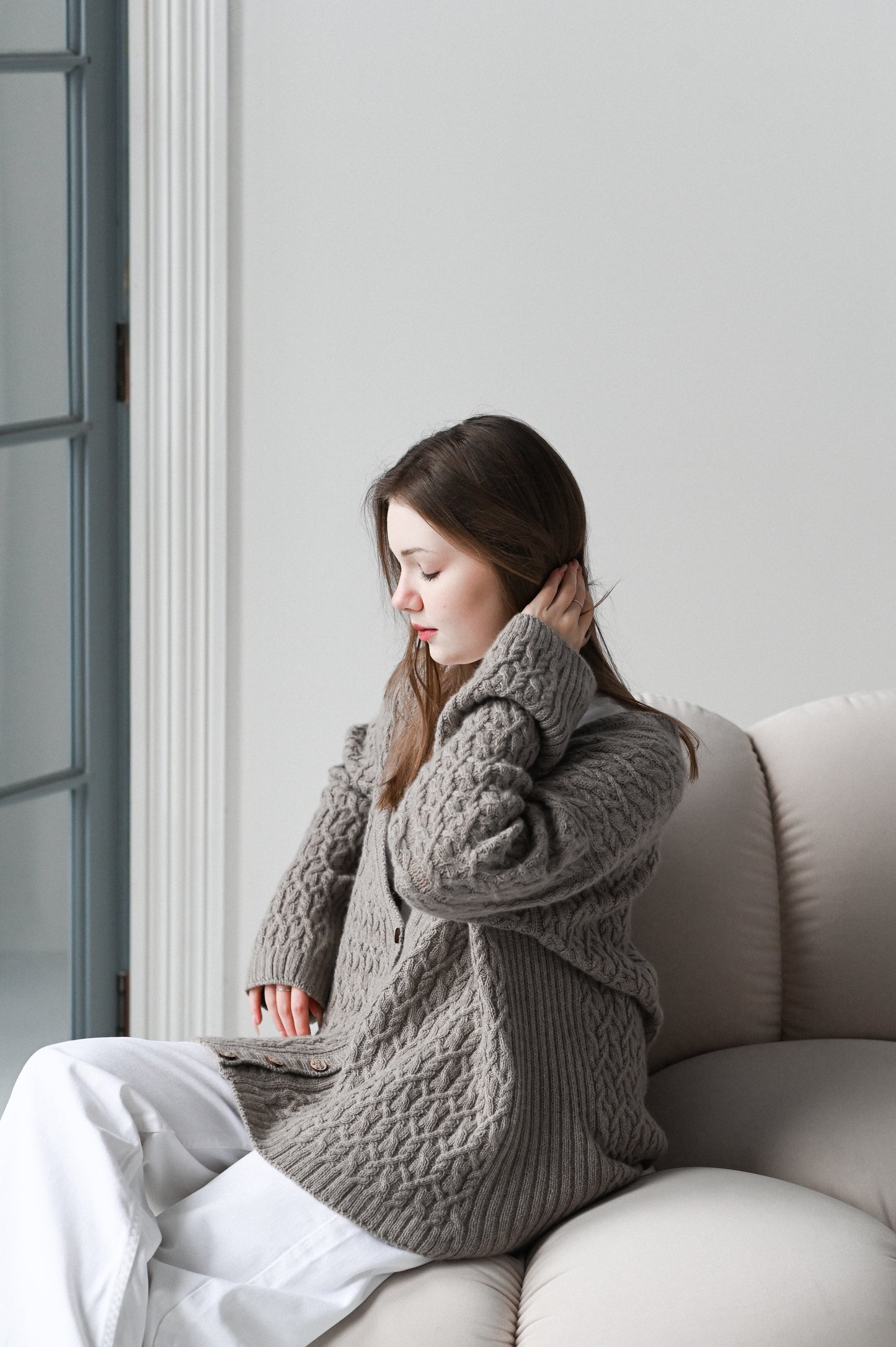 Опис вʼязання Vinca Cardigan