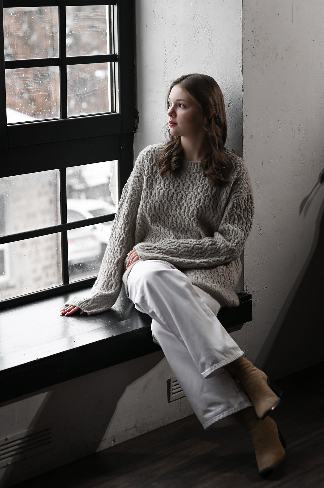 Опис вʼязання Vinca Sweater