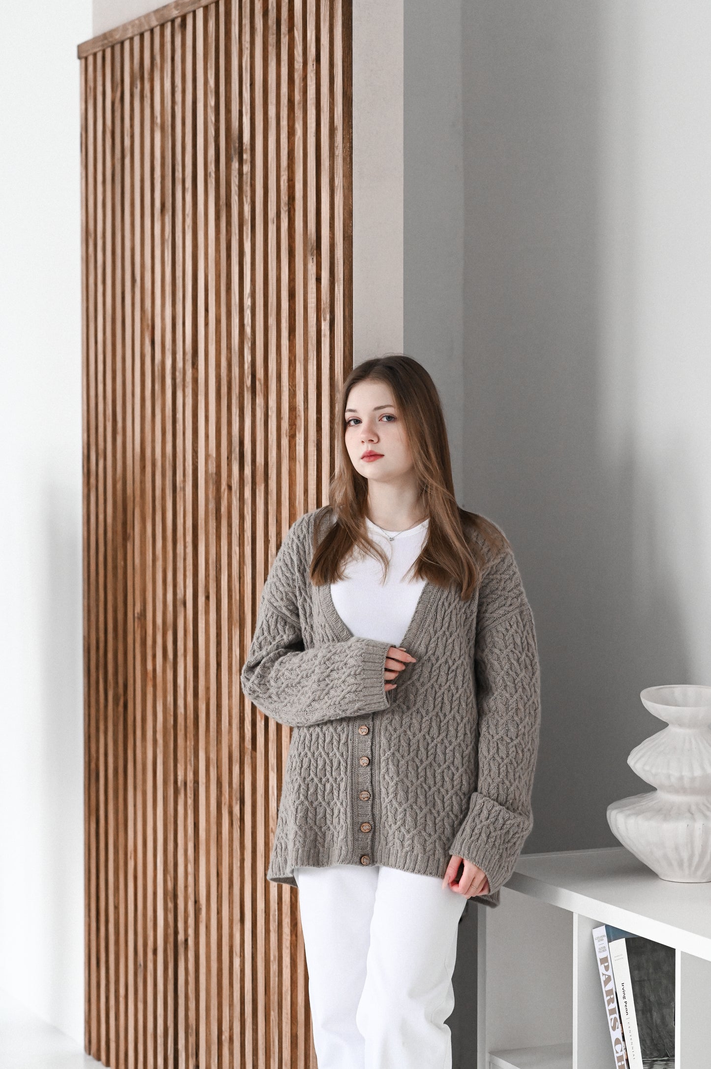 Опис вʼязання Vinca Cardigan