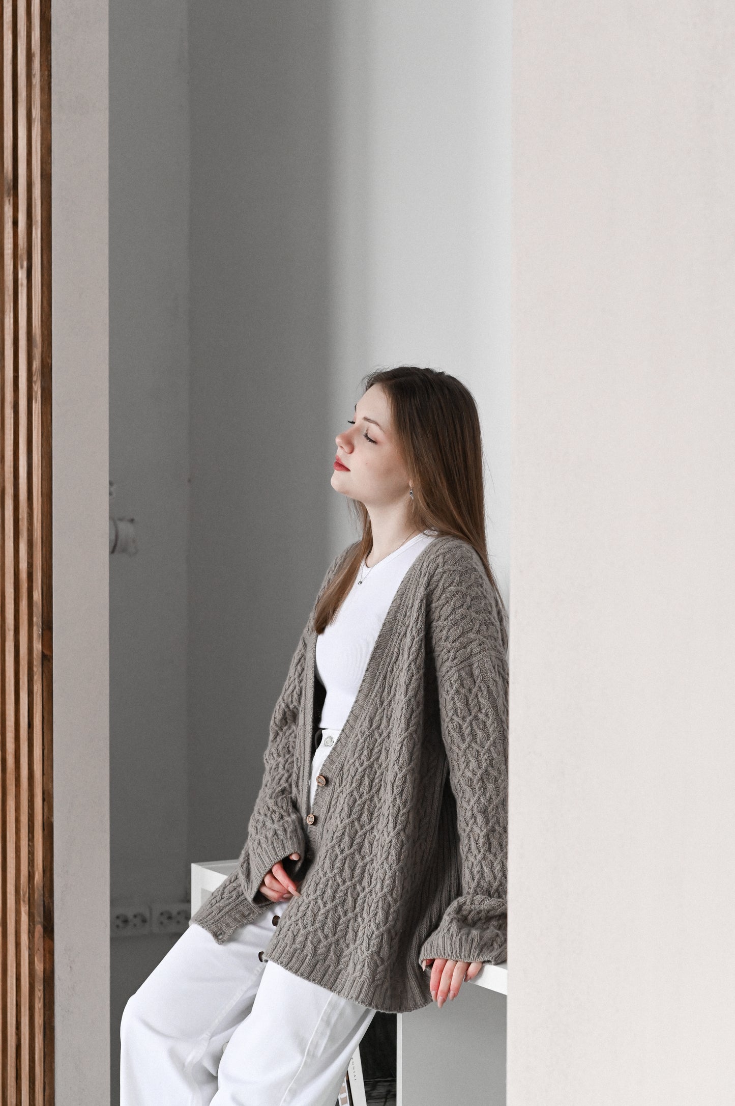 Опис вʼязання Vinca Cardigan