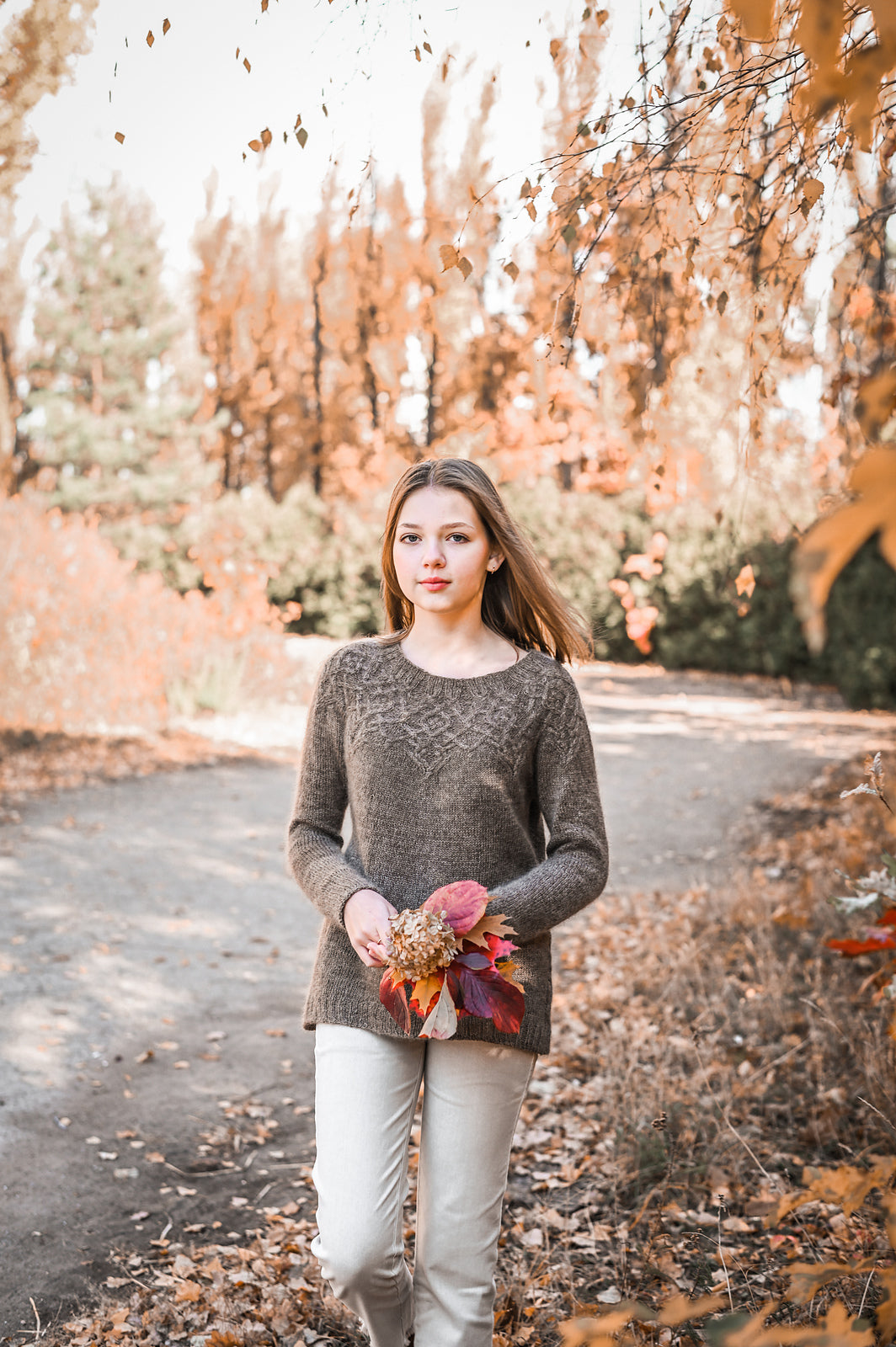 Опис вʼязання Kazka Sweater