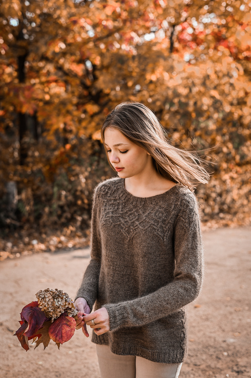 Опис вʼязання Kazka Sweater