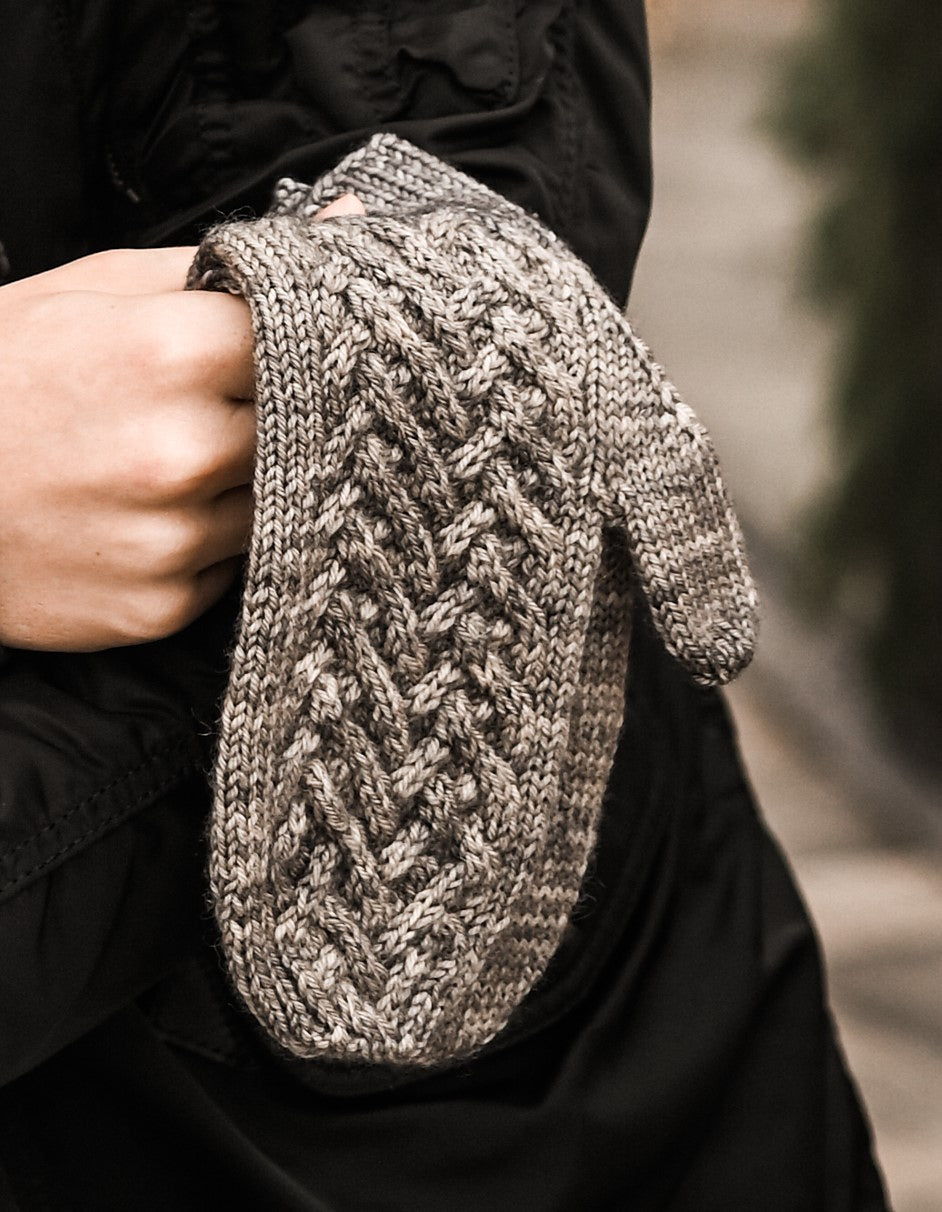 Опис вʼязання Mountain Climber Mittens