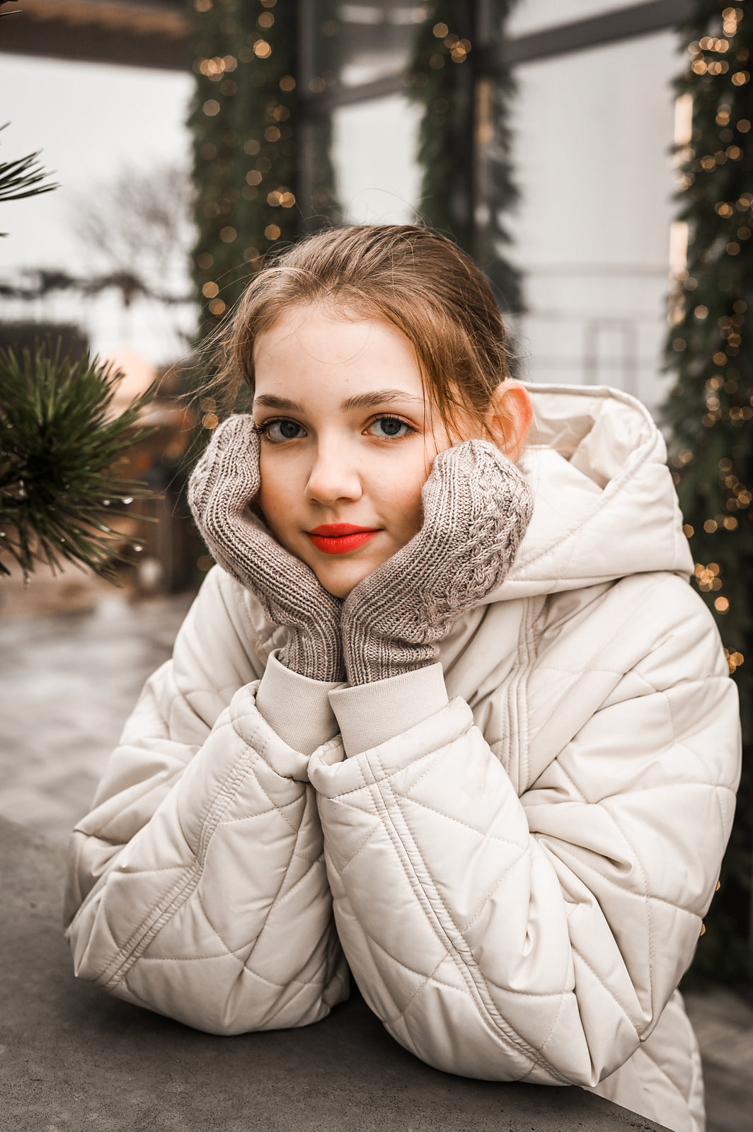 Опис вʼязання Kazka Mittens