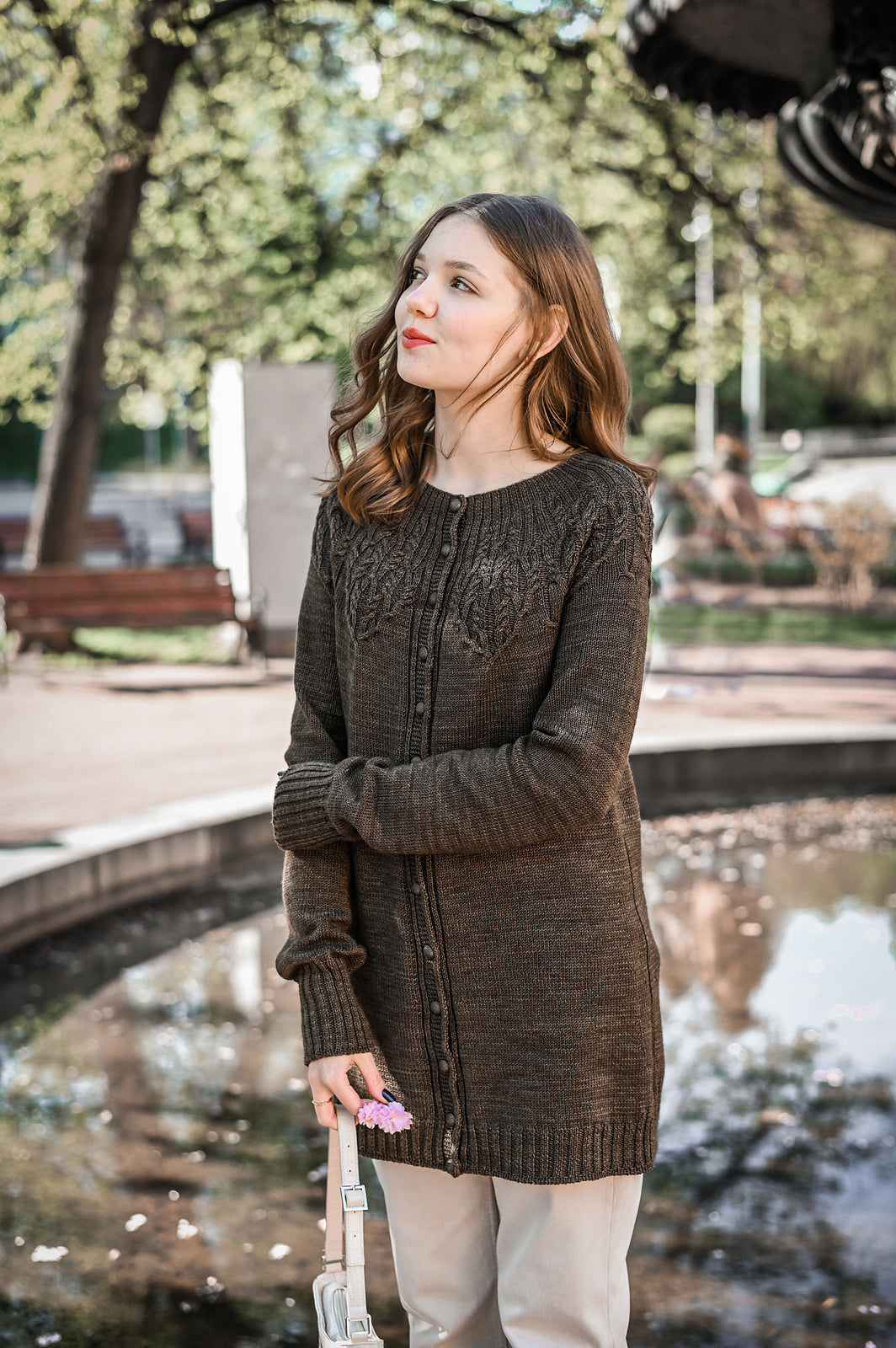 Опис вʼязання Dragobrat Cardigan