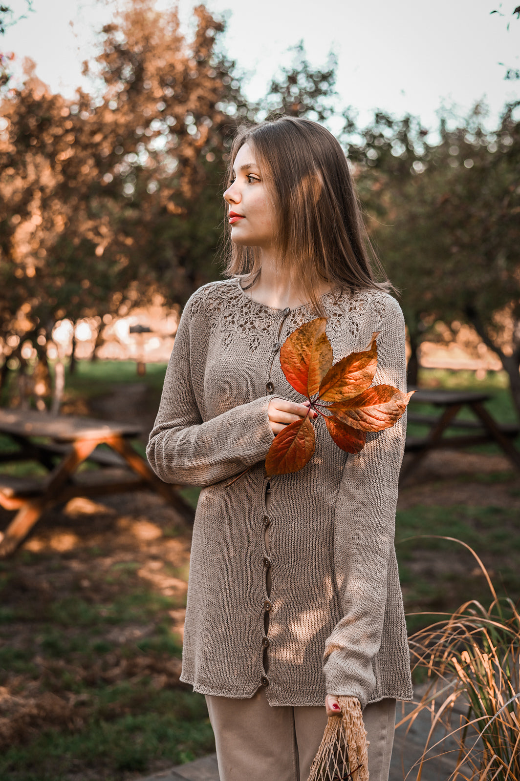 Опис вʼязання Tendy Cardigan