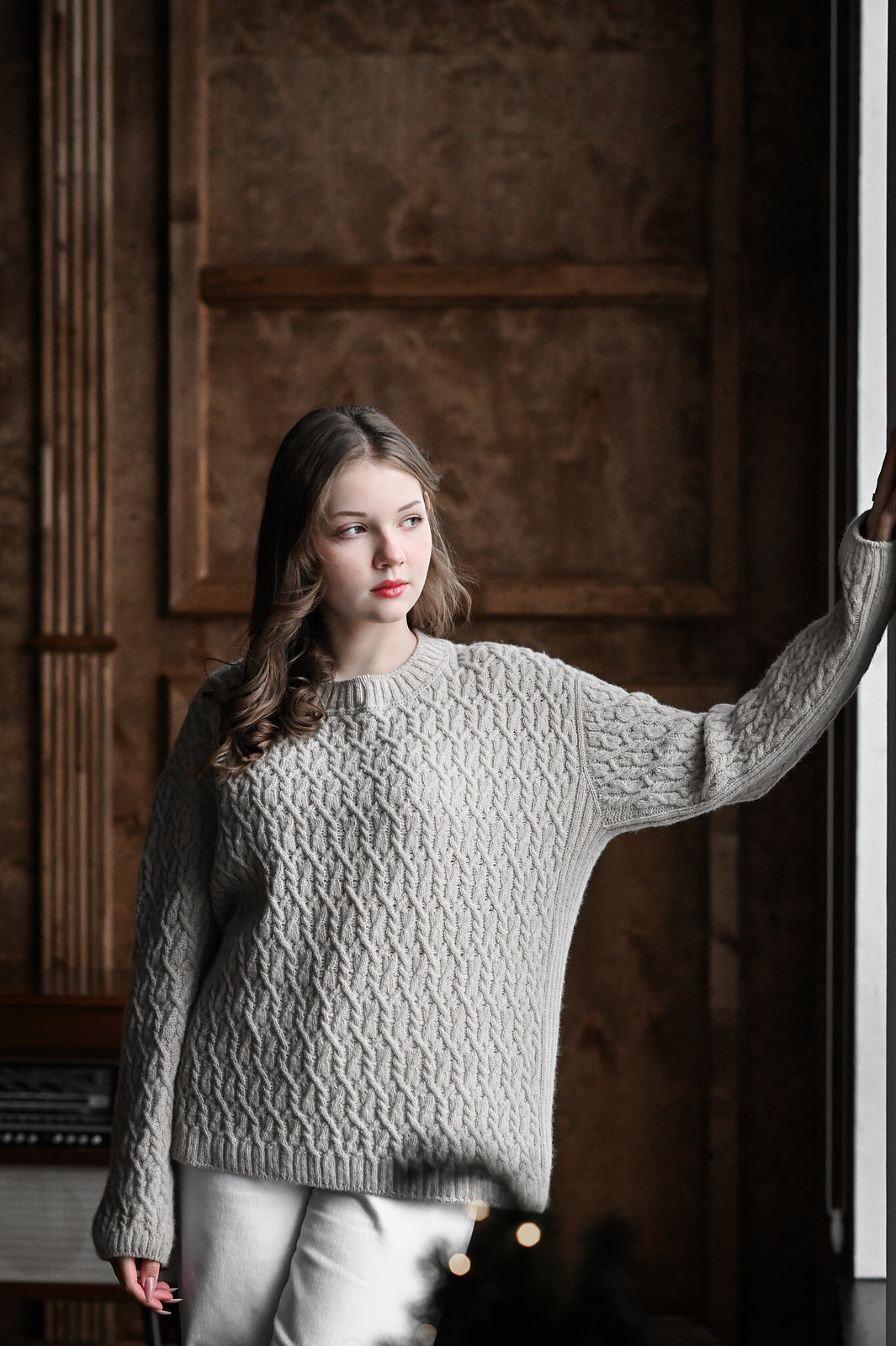 Опис вʼязання Vinca Sweater
