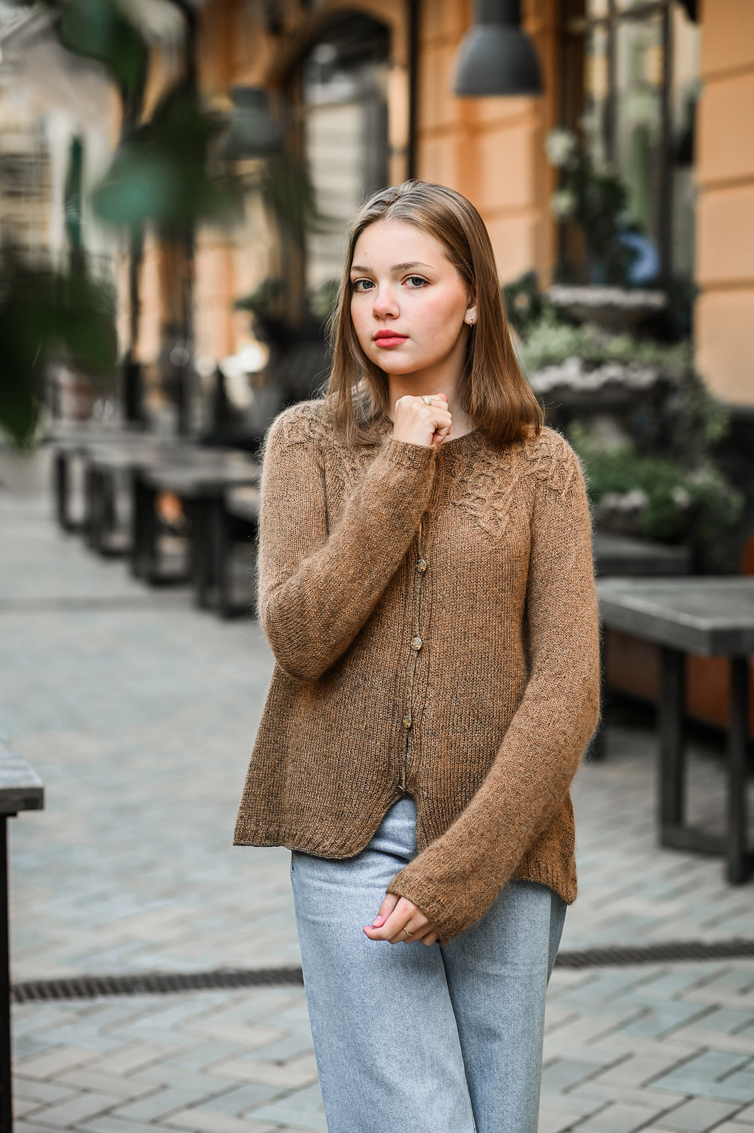 Опис вʼязання Kazka Cardigan