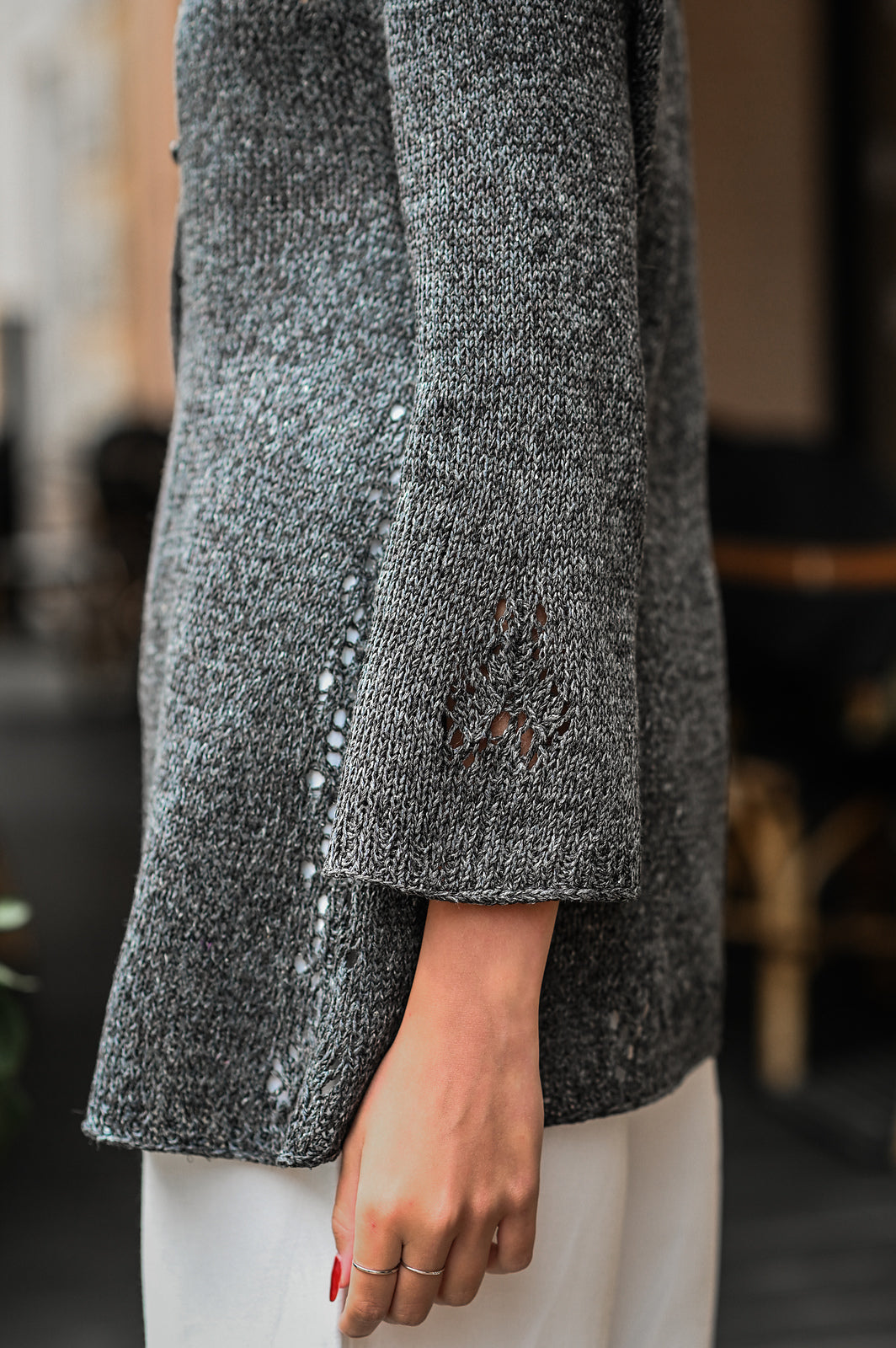 Опис вʼязання Etera Cardigan