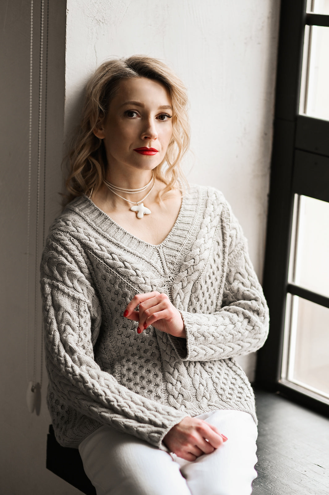 Опис вʼязання Sweet Cuddles Sweater