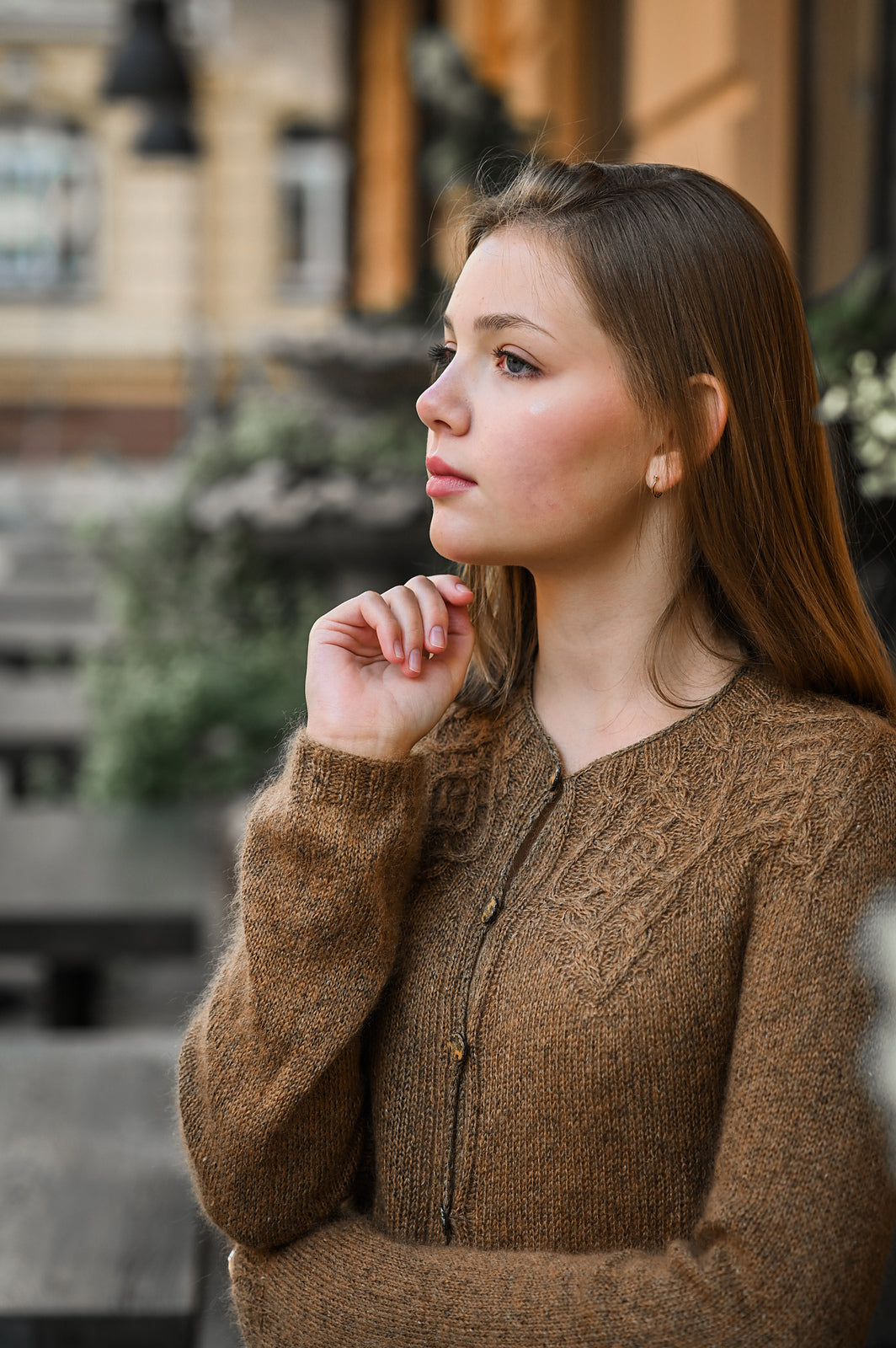 Опис вʼязання Kazka Cardigan