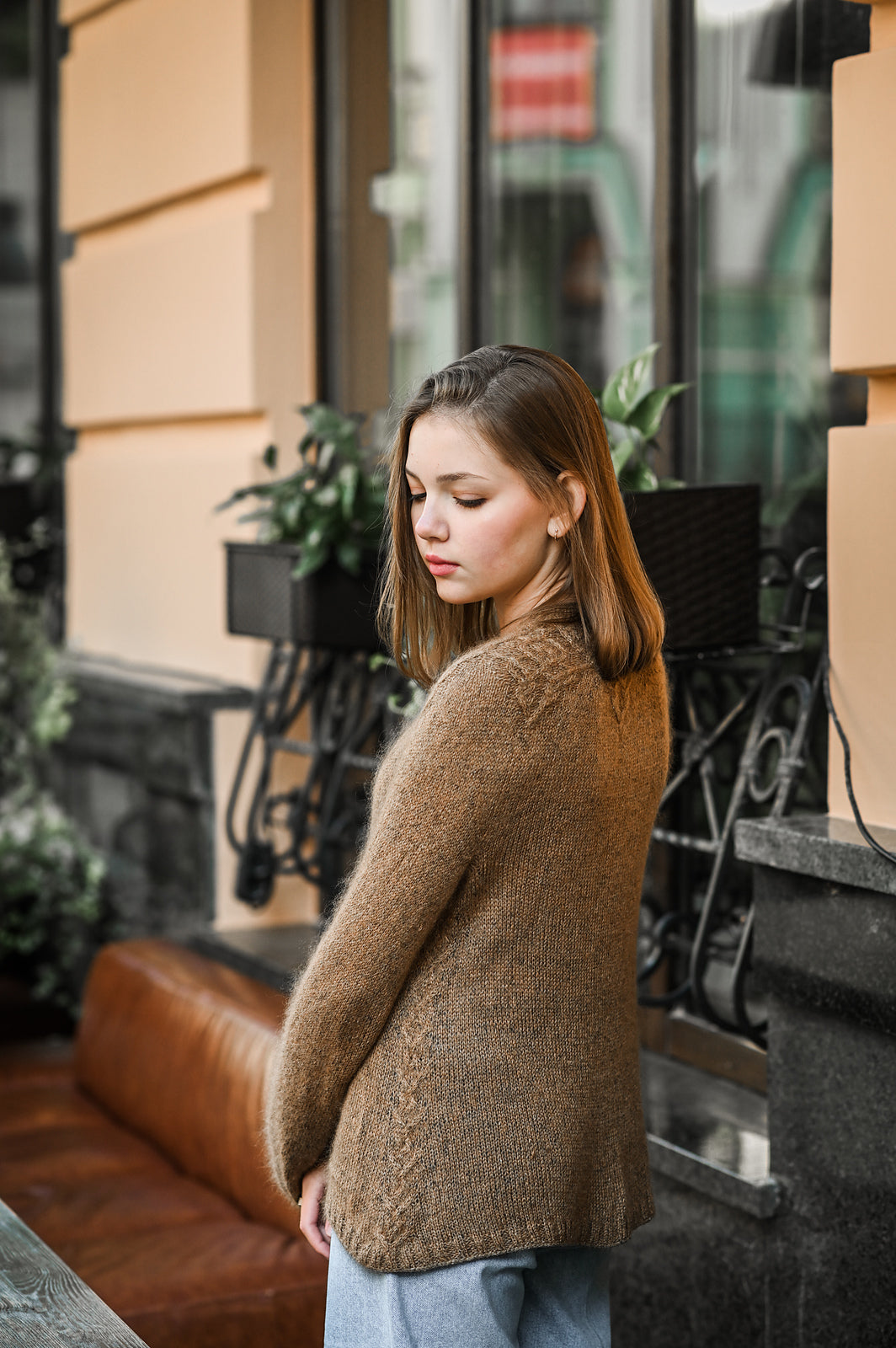 Опис вʼязання Kazka Cardigan