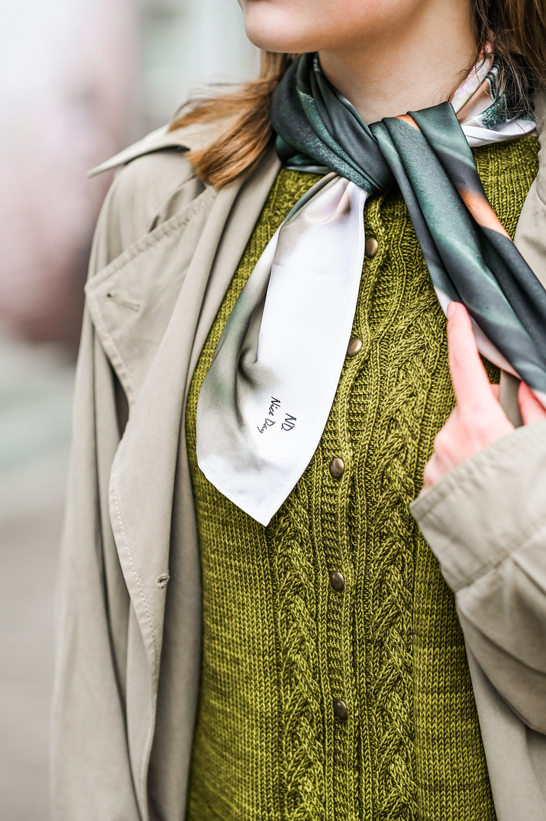 Опис вʼязання Brescul Cardigan