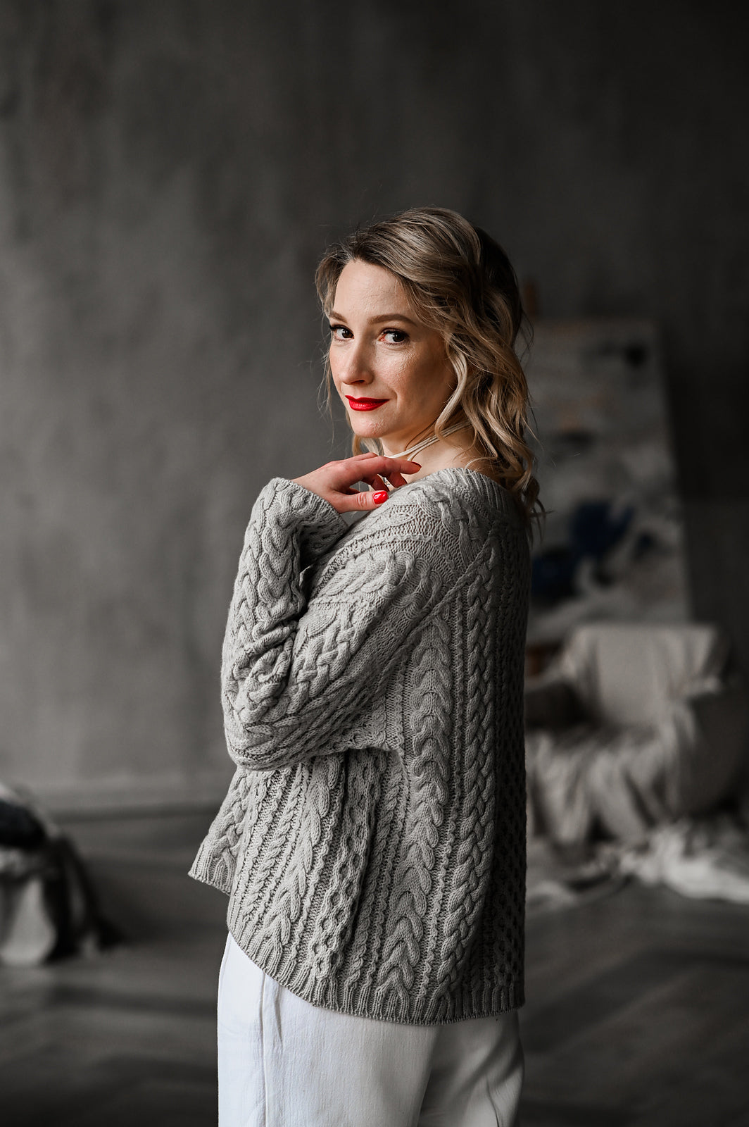 Опис вʼязання Sweet Cuddles Sweater