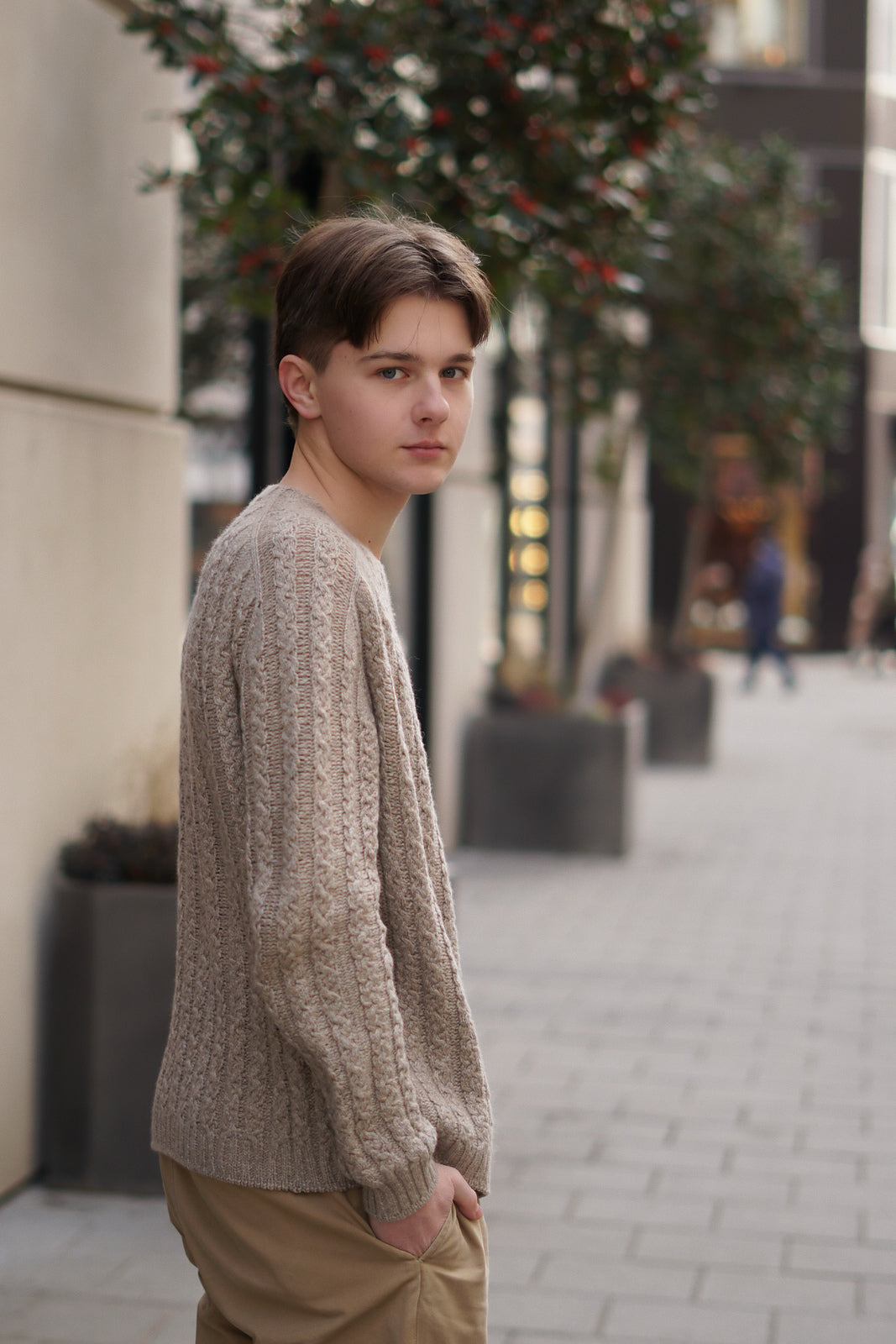 Theory of Braids Knitting Pattern