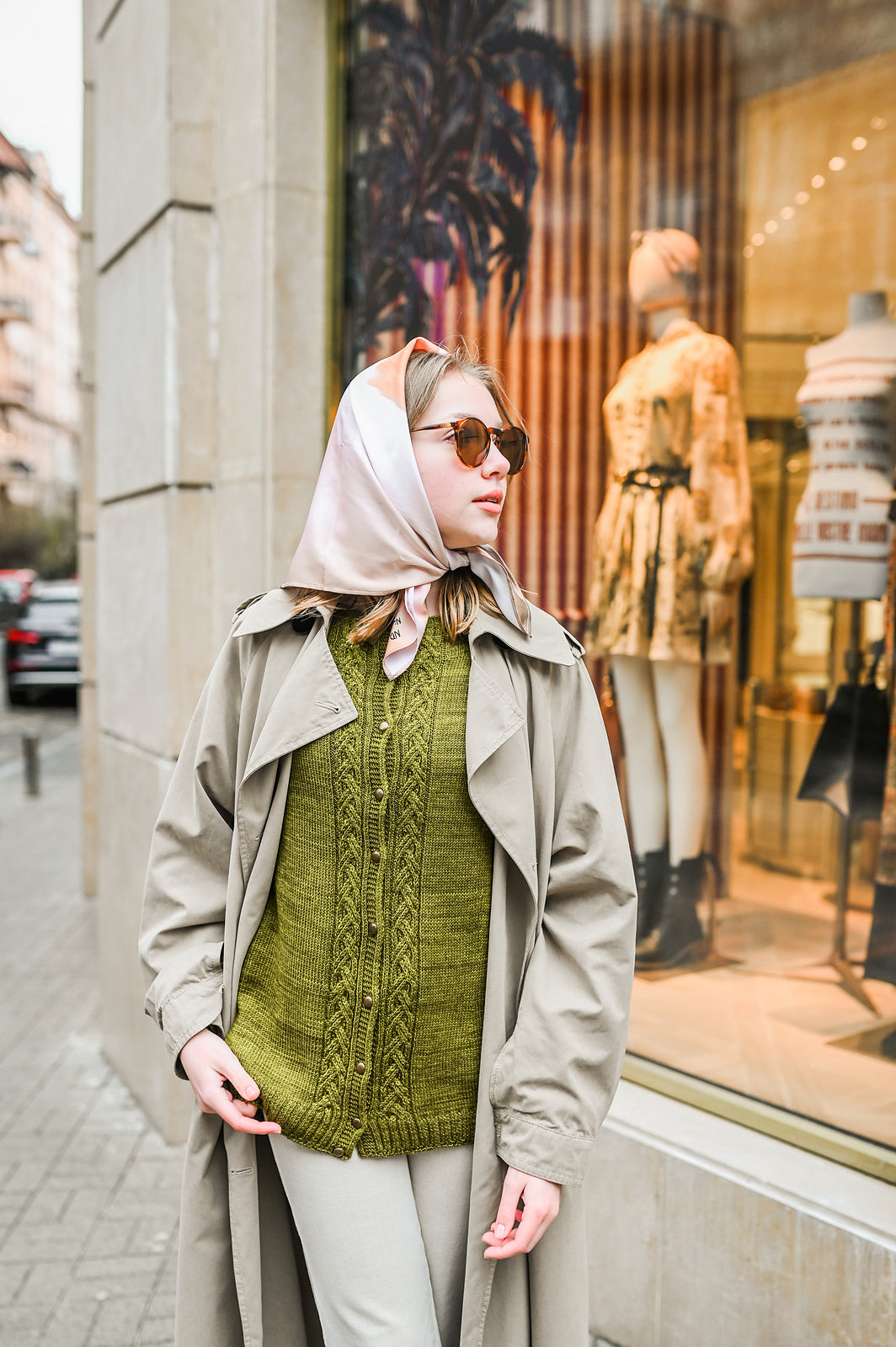 Опис вʼязання Brescul Cardigan