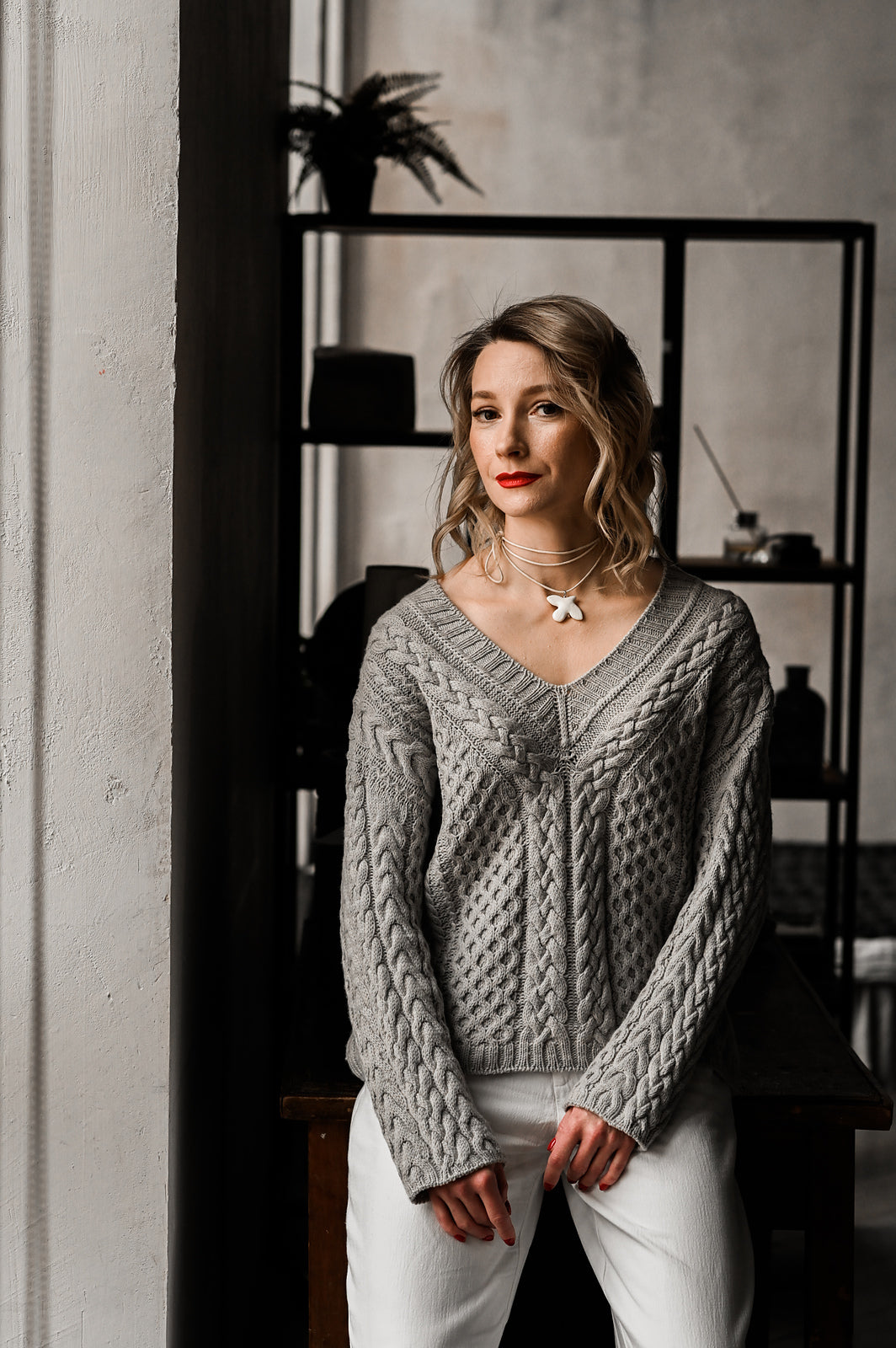 Опис вʼязання Sweet Cuddles Sweater