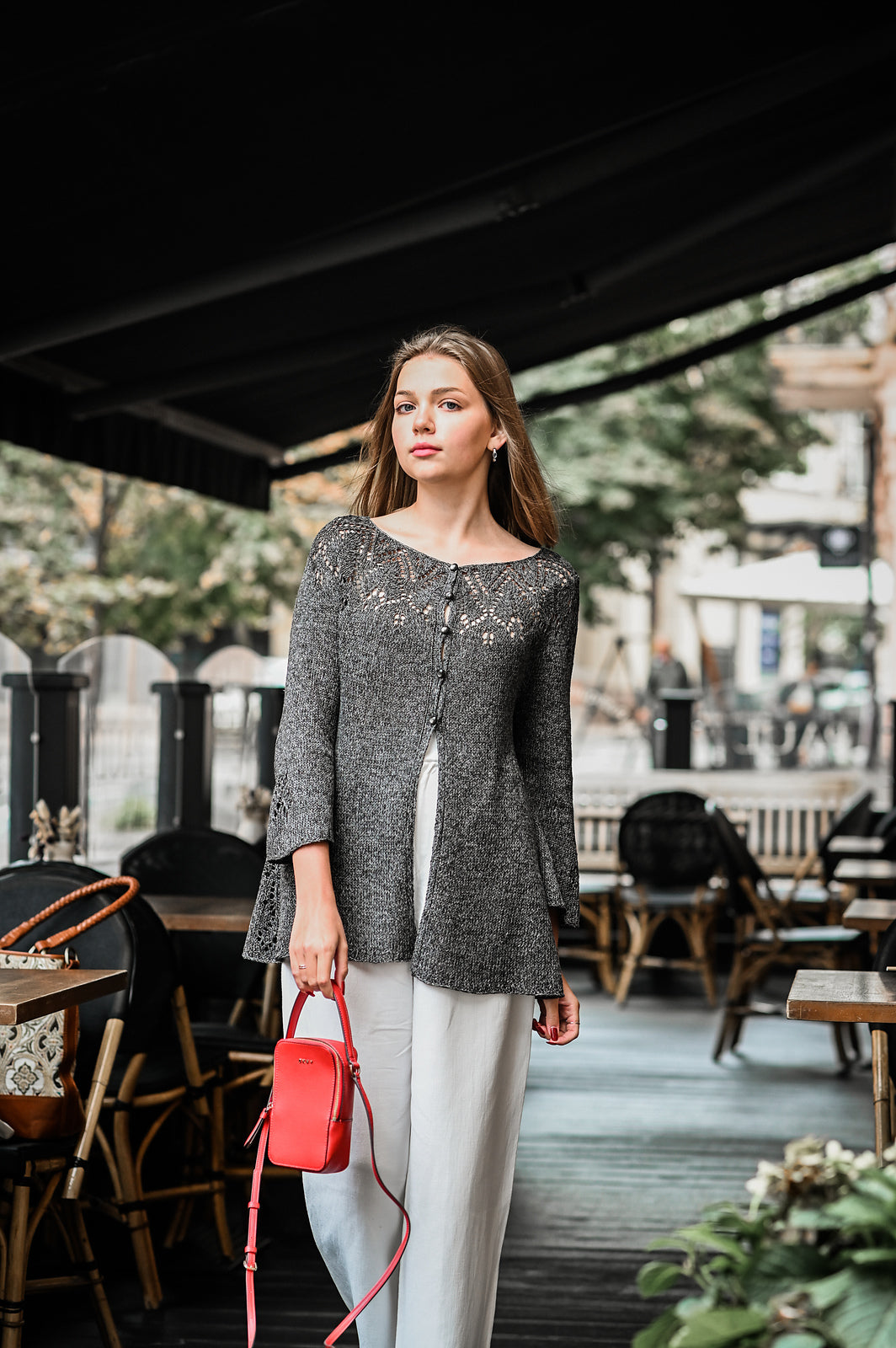 Опис вʼязання Etera Cardigan