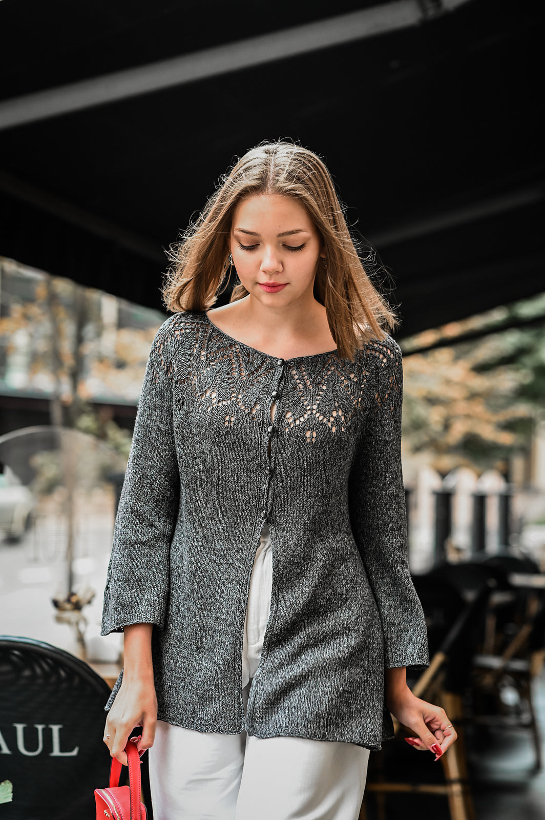 Опис вʼязання Etera Cardigan
