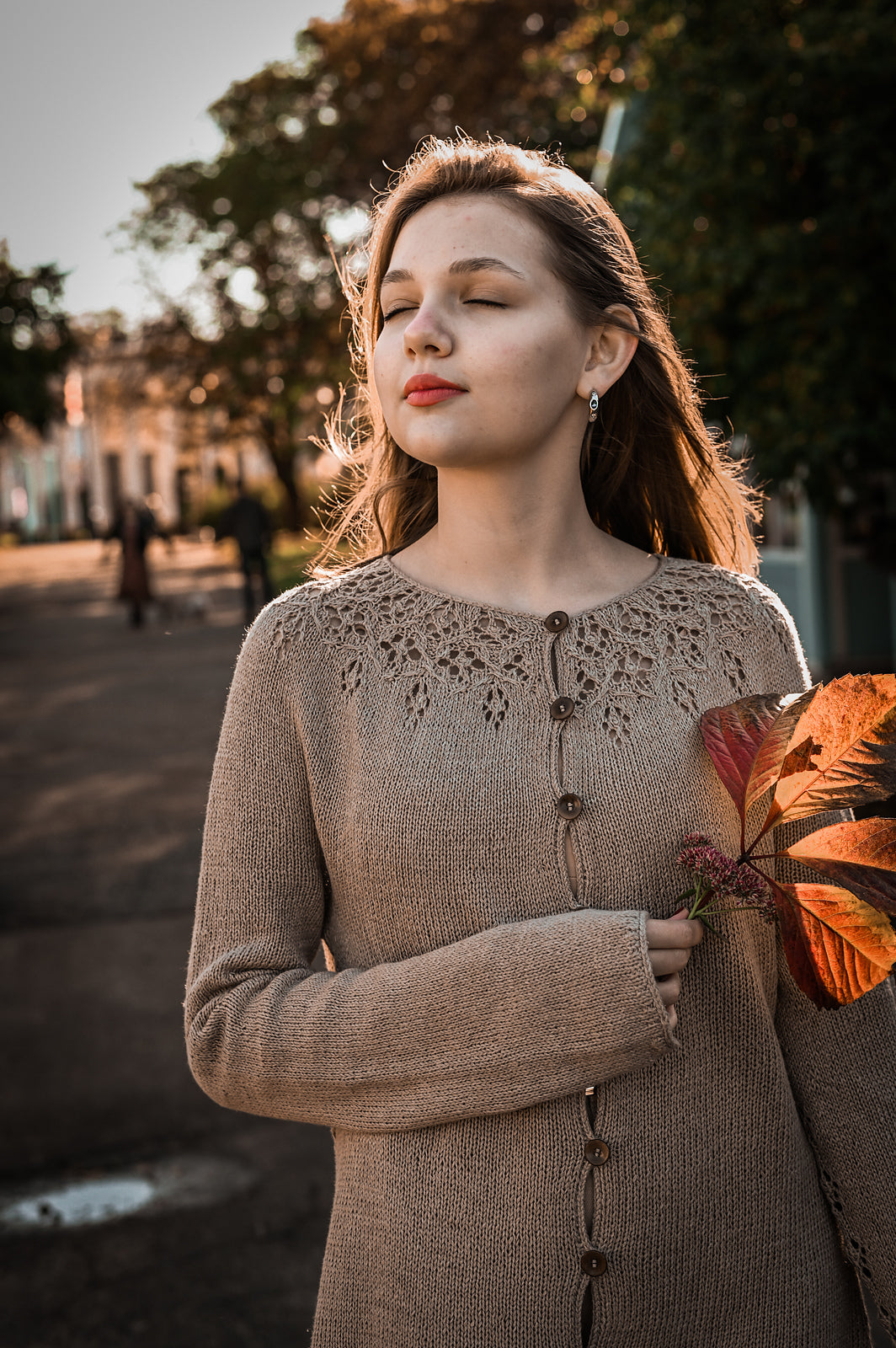 Опис вʼязання Tendy Cardigan