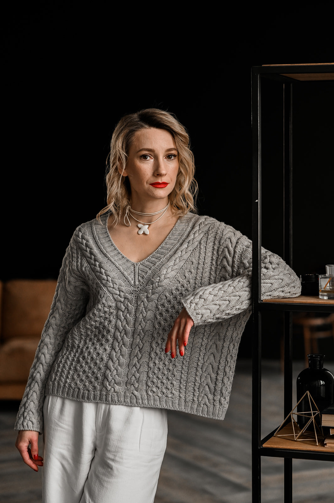 Опис вʼязання Sweet Cuddles Sweater