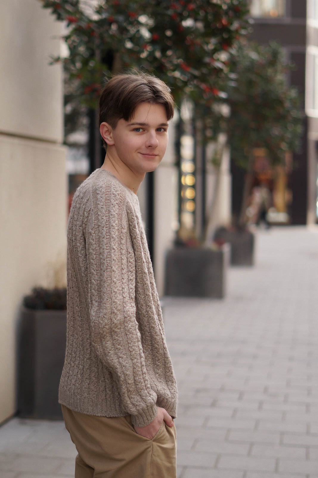 Theory of Braids Knitting Pattern