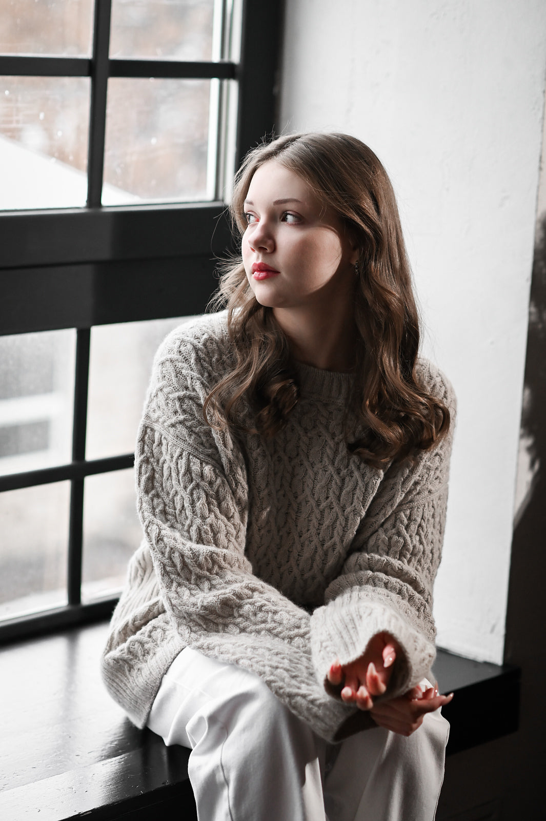 Опис вʼязання Vinca Sweater