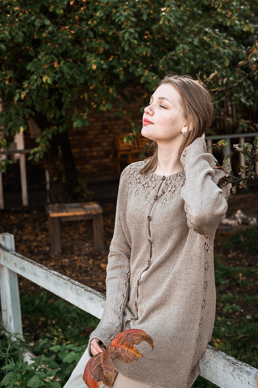 Опис вʼязання Tendy Cardigan