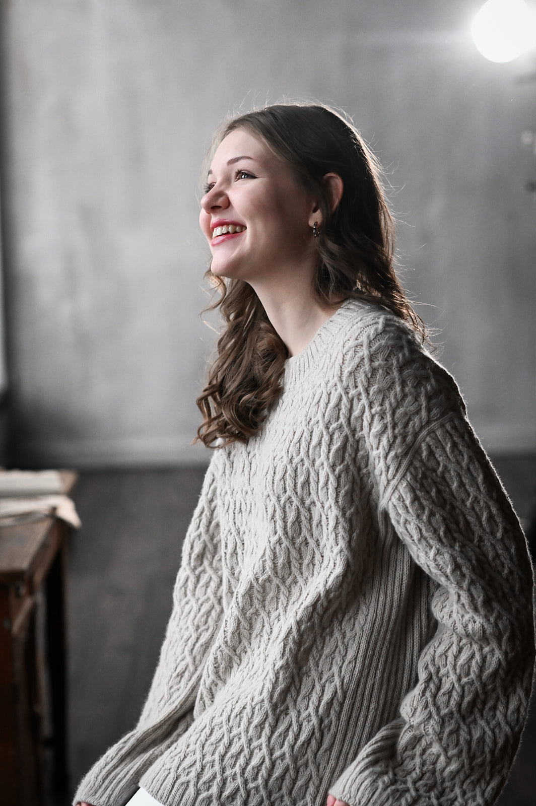 Опис вʼязання Vinca Sweater