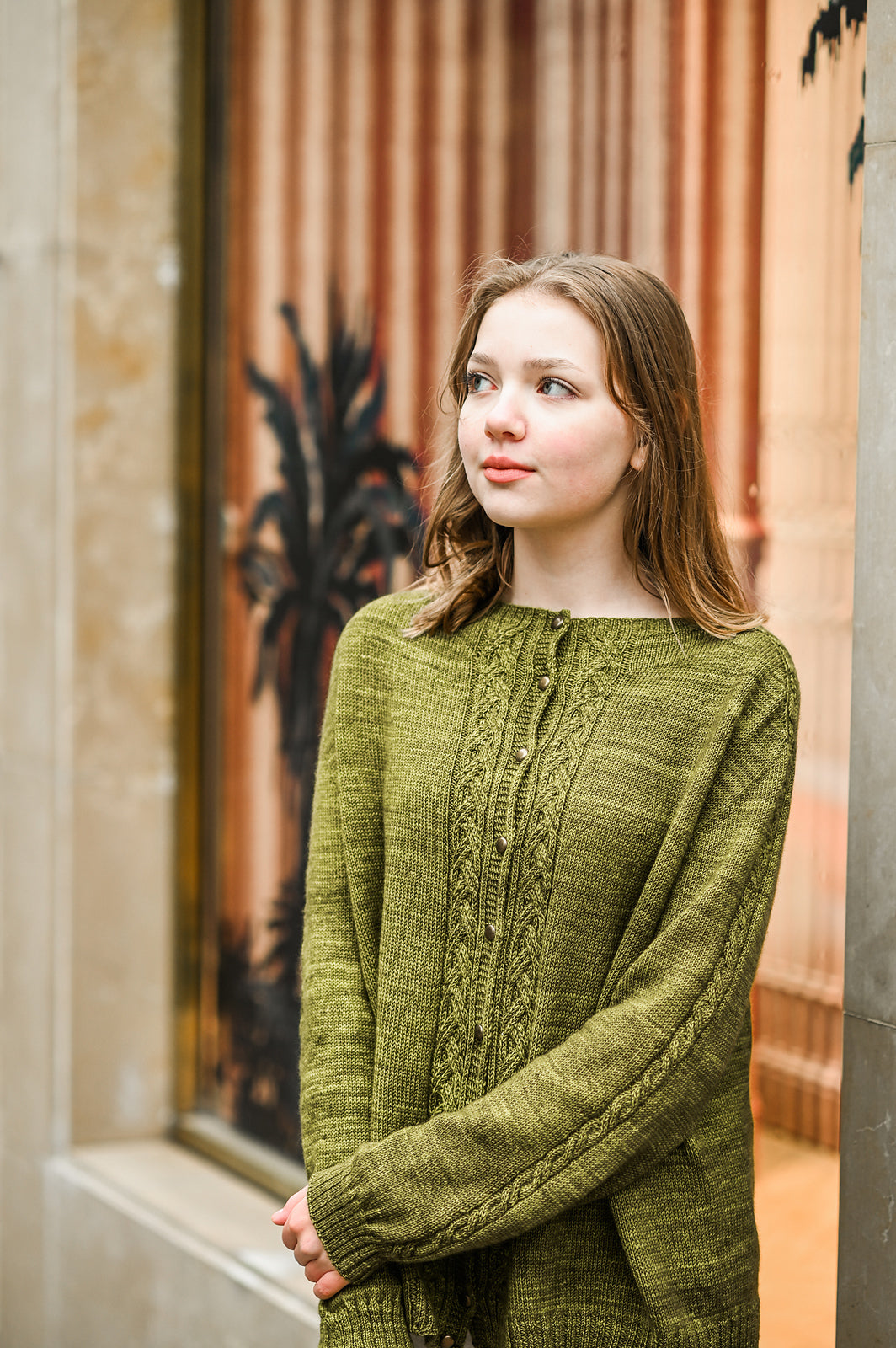 Опис вʼязання Brescul Cardigan
