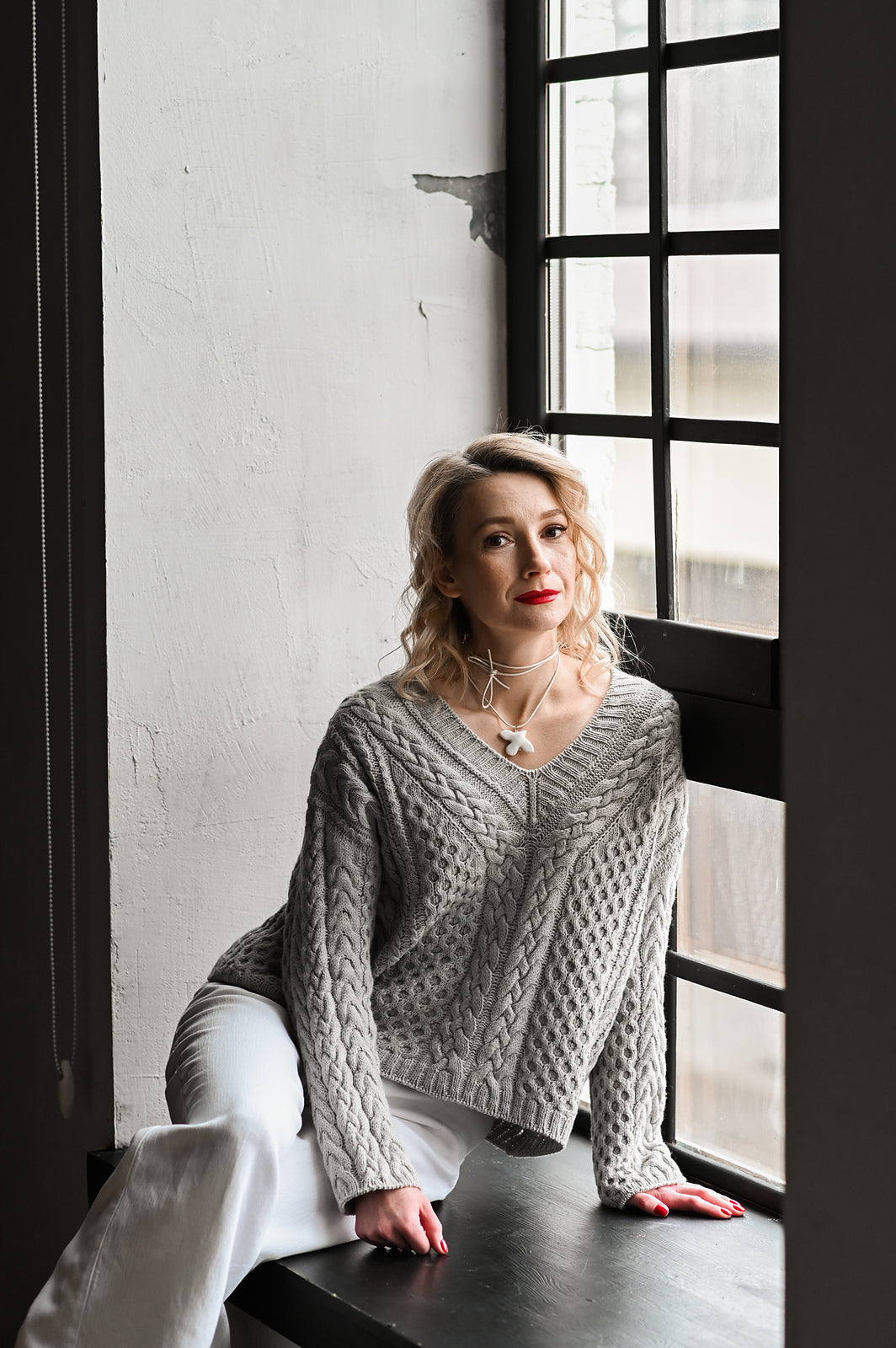 Опис вʼязання Sweet Cuddles Sweater