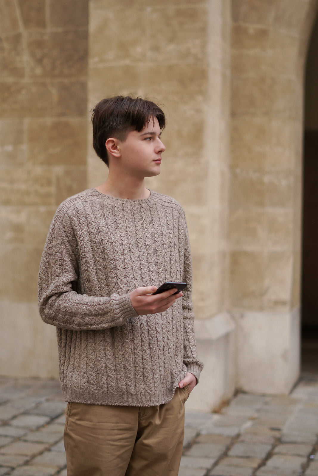 Theory of Braids Knitting Pattern