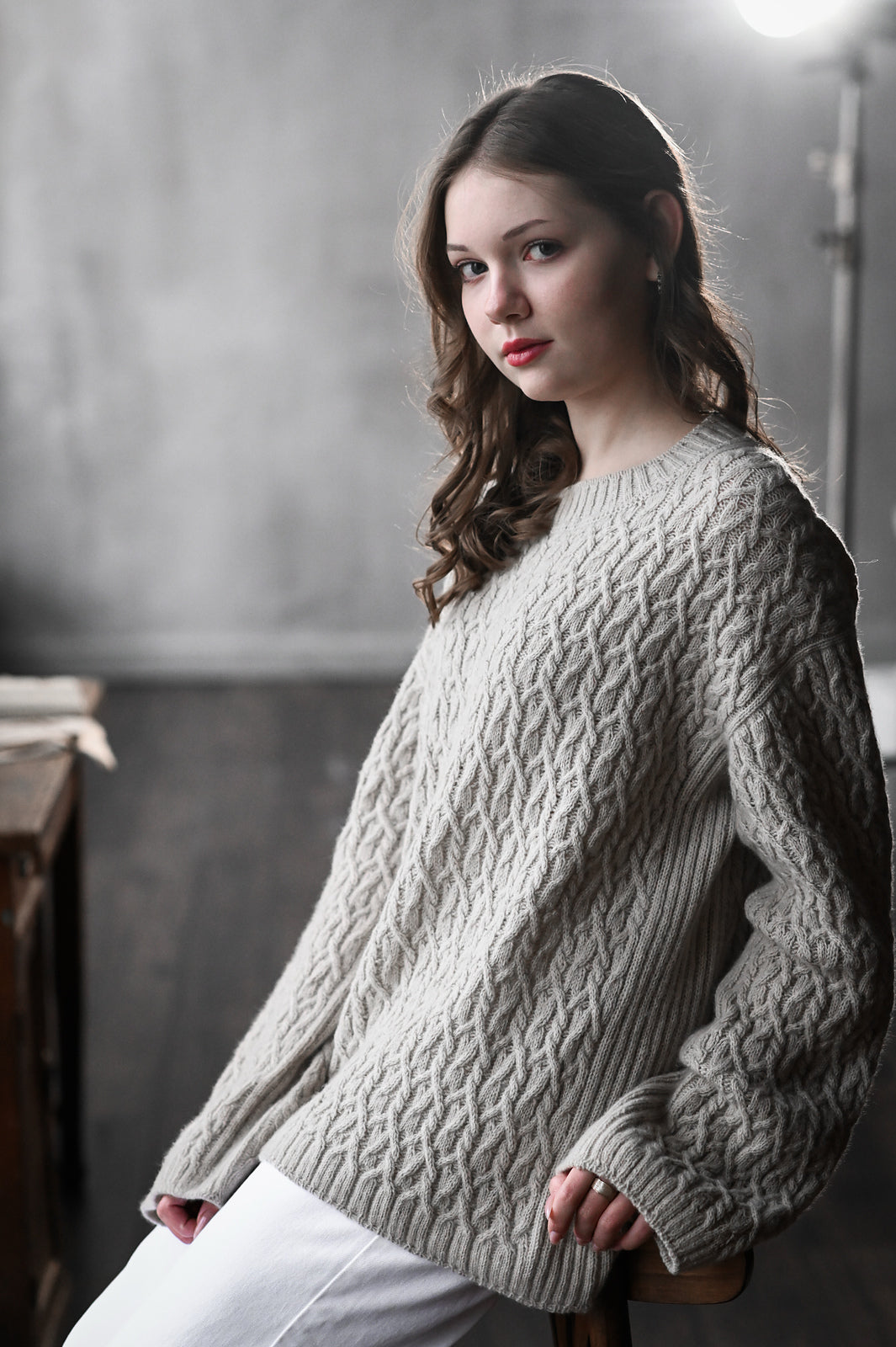 Опис вʼязання Vinca Sweater