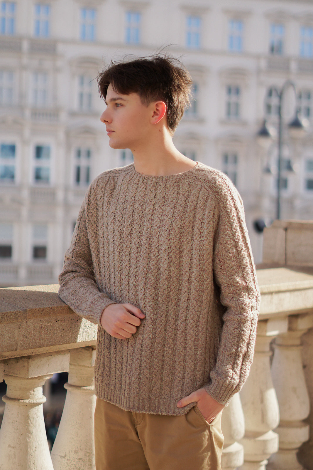 Theory of Braids Knitting Pattern