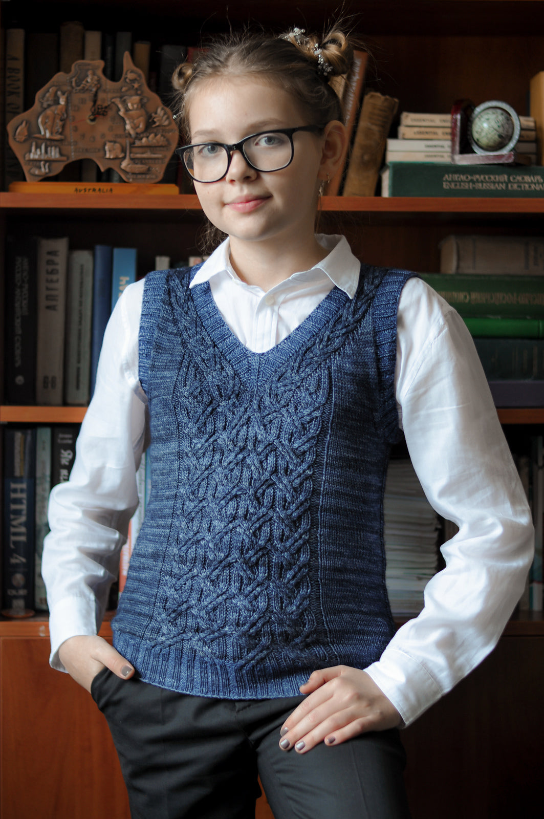 Опис вʼязання Brescul Vest