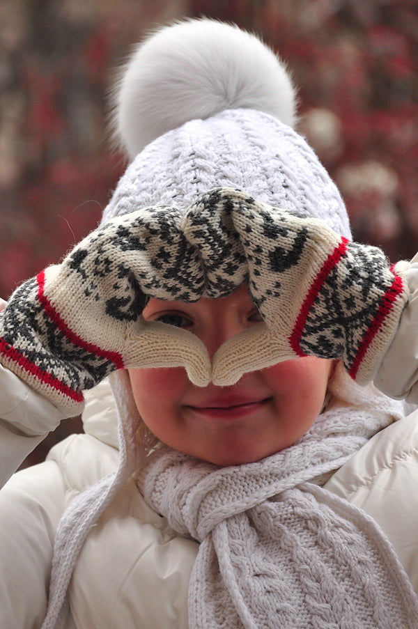 Опис вʼязання Fern Field Scarf
