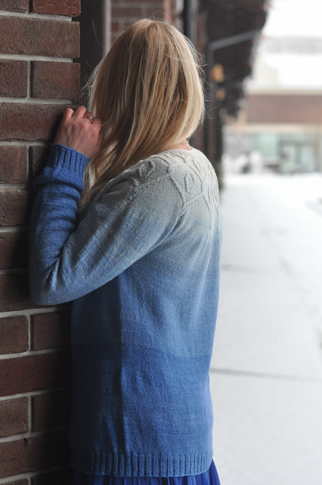 Опис вʼязання Listopad Cardigan