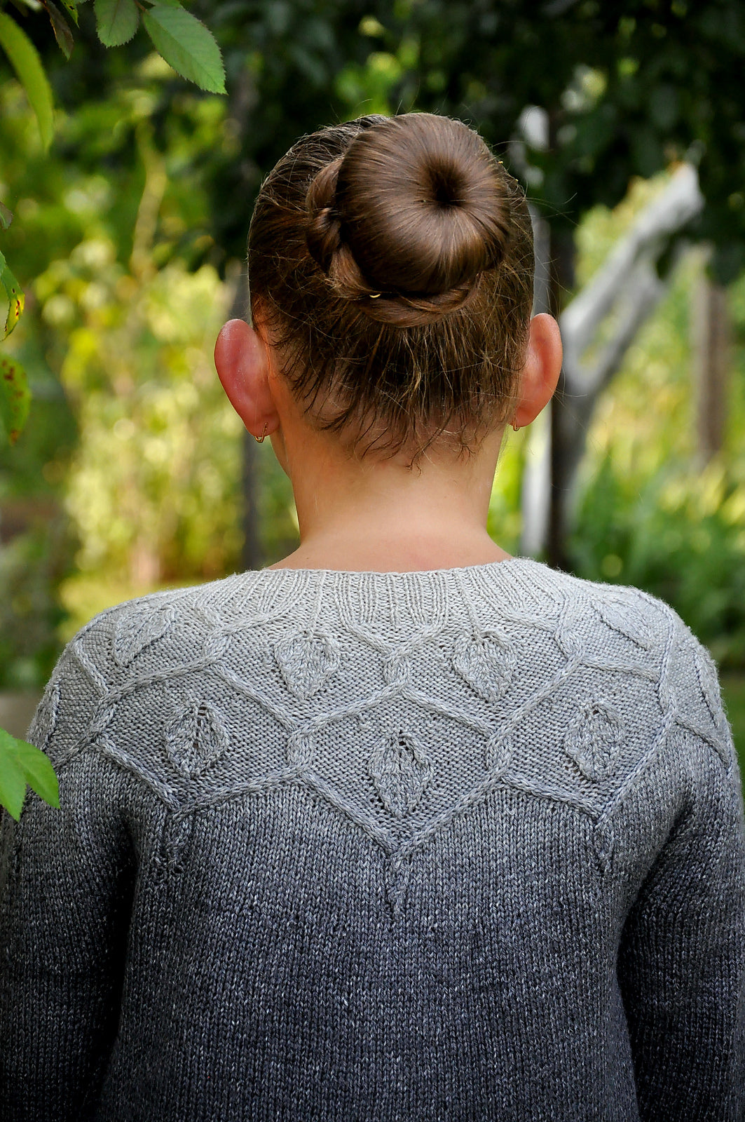 Опис вʼязання Dancing Leaves Cardigan