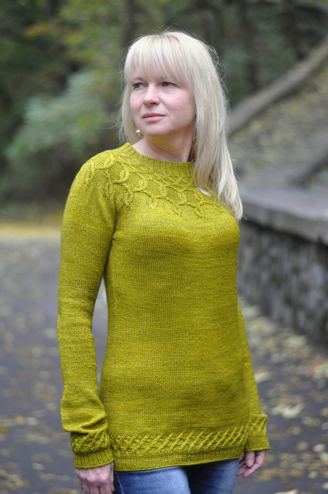 Опис вʼязання Ladie's Vodograi Sweater