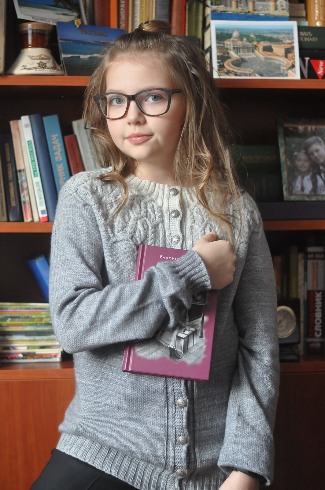 Опис вʼязання Autumn Whirlpool Cardigan