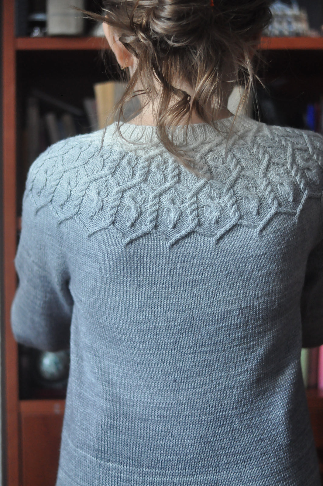 Опис вʼязання Autumn Whirlpool Cardigan