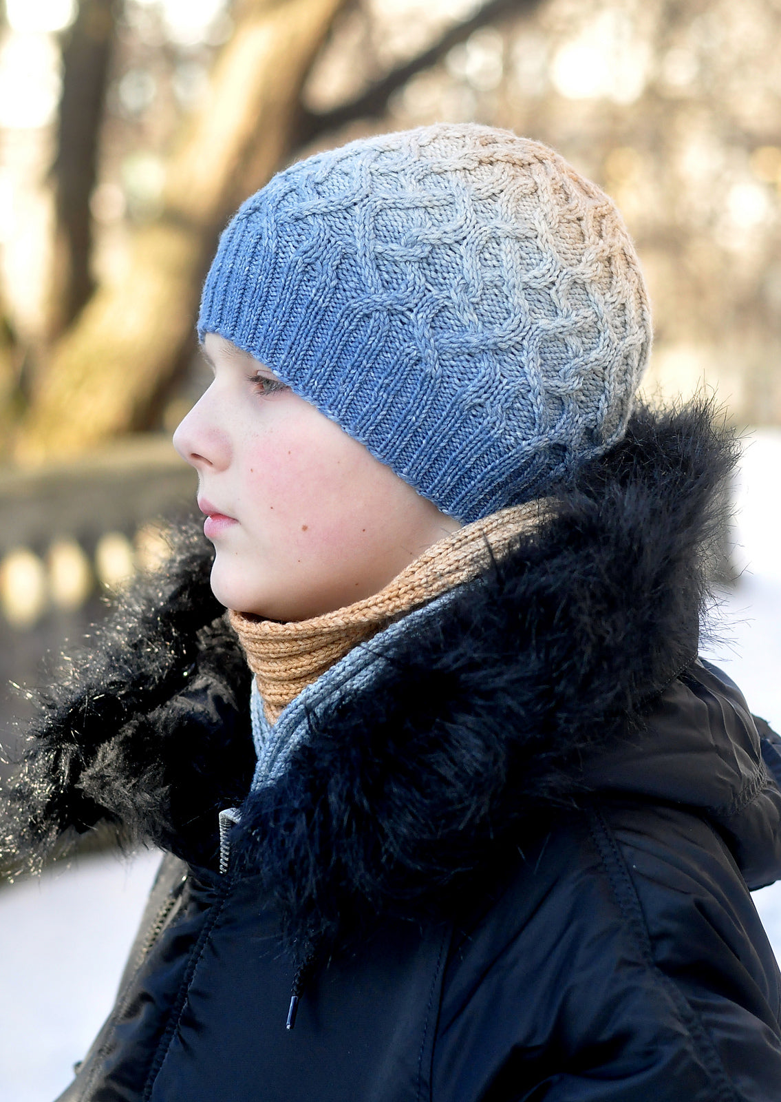 Опис вʼязання Old College Club Hat
