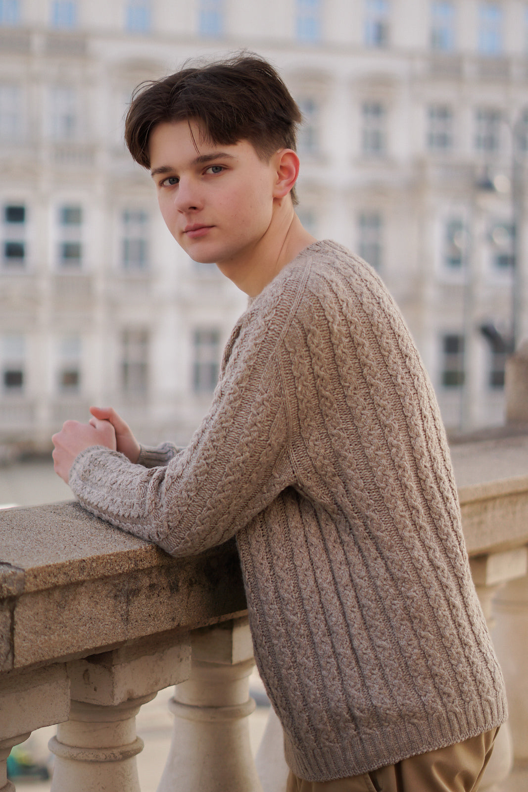 Theory of Braids Knitting Pattern