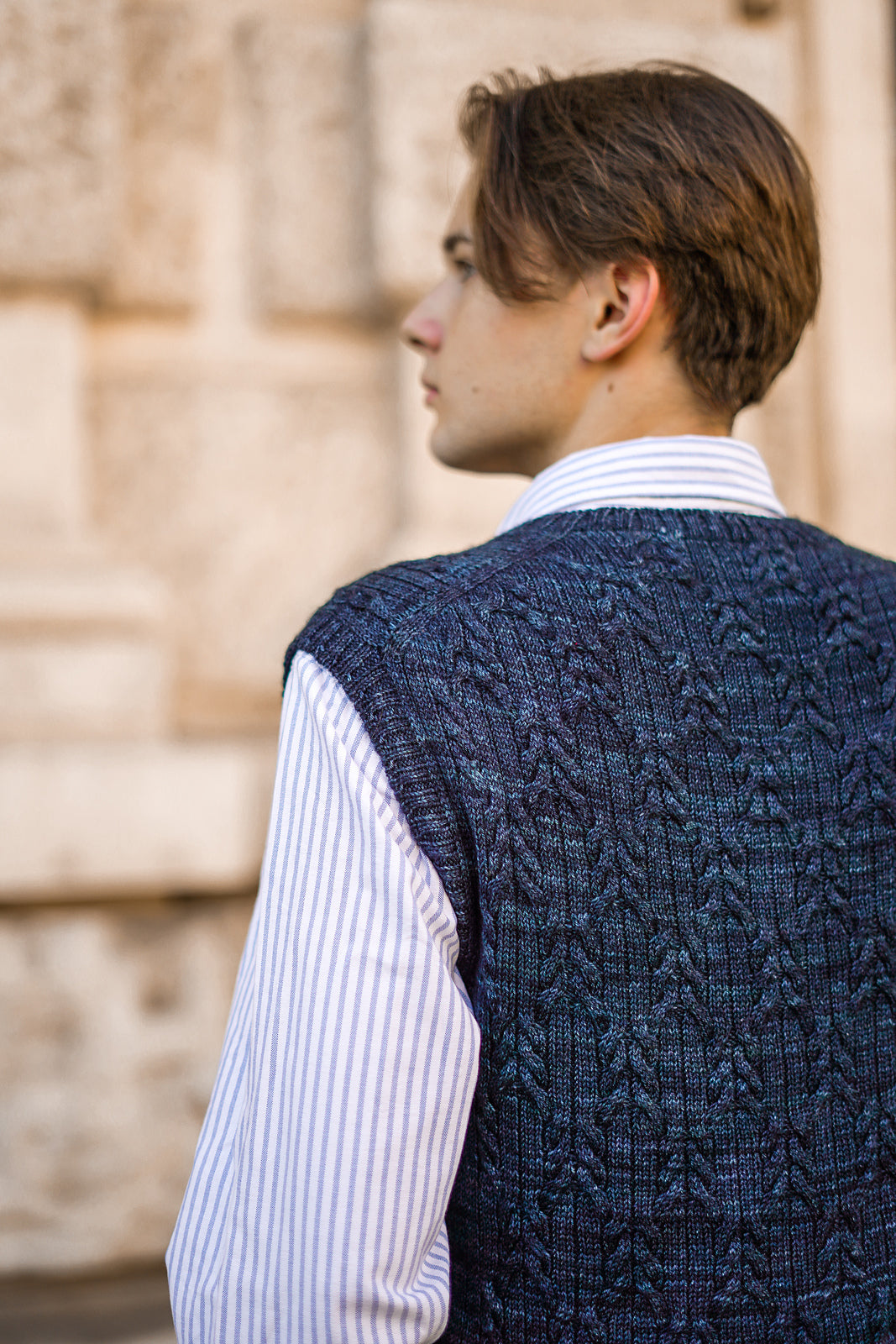 Опис вʼязання Small Things Vest