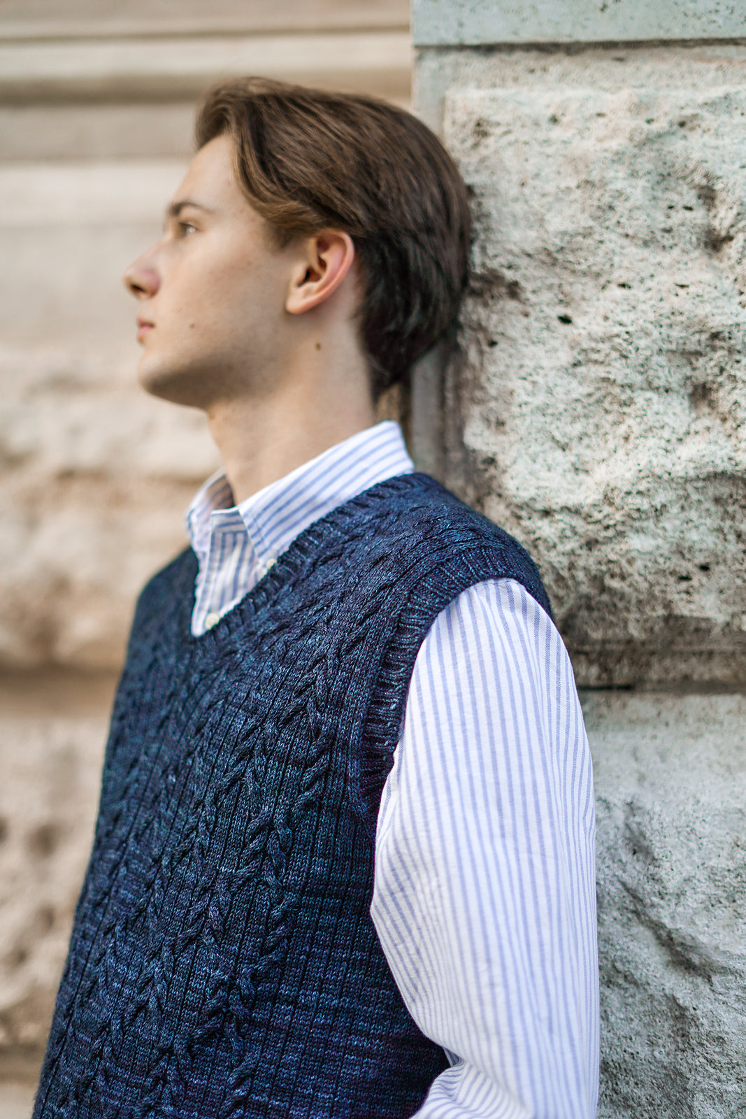 Опис вʼязання Small Things Vest